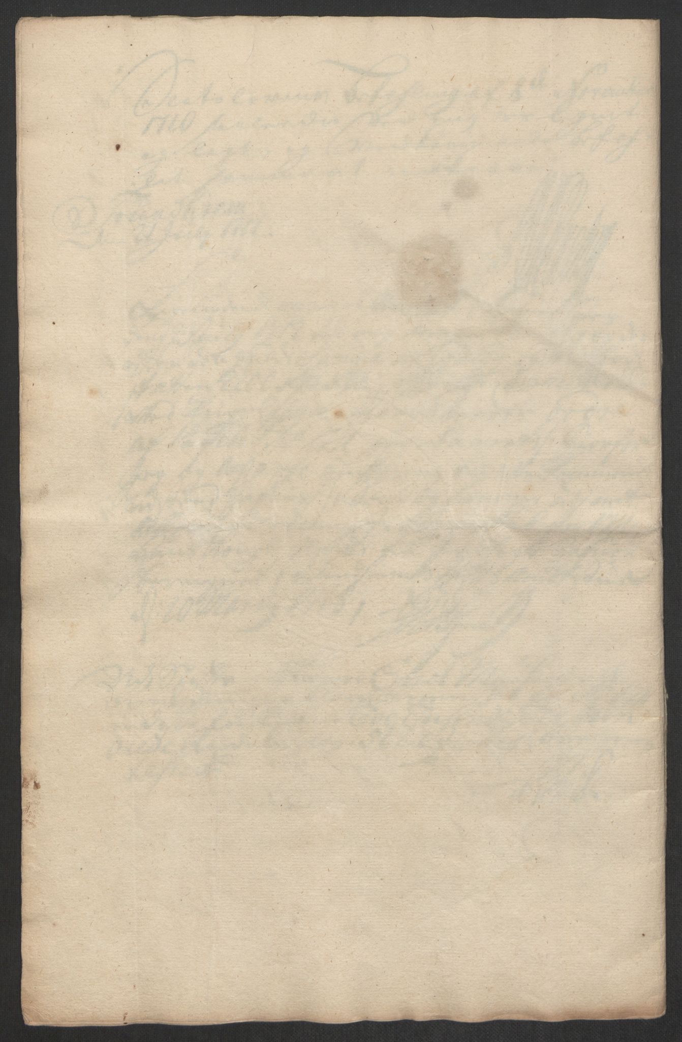 Rentekammeret inntil 1814, Reviderte regnskaper, Byregnskaper, RA/EA-4066/R/Rs/L0507: [S3] Kontribusjonsregnskap, 1699-1711, s. 439