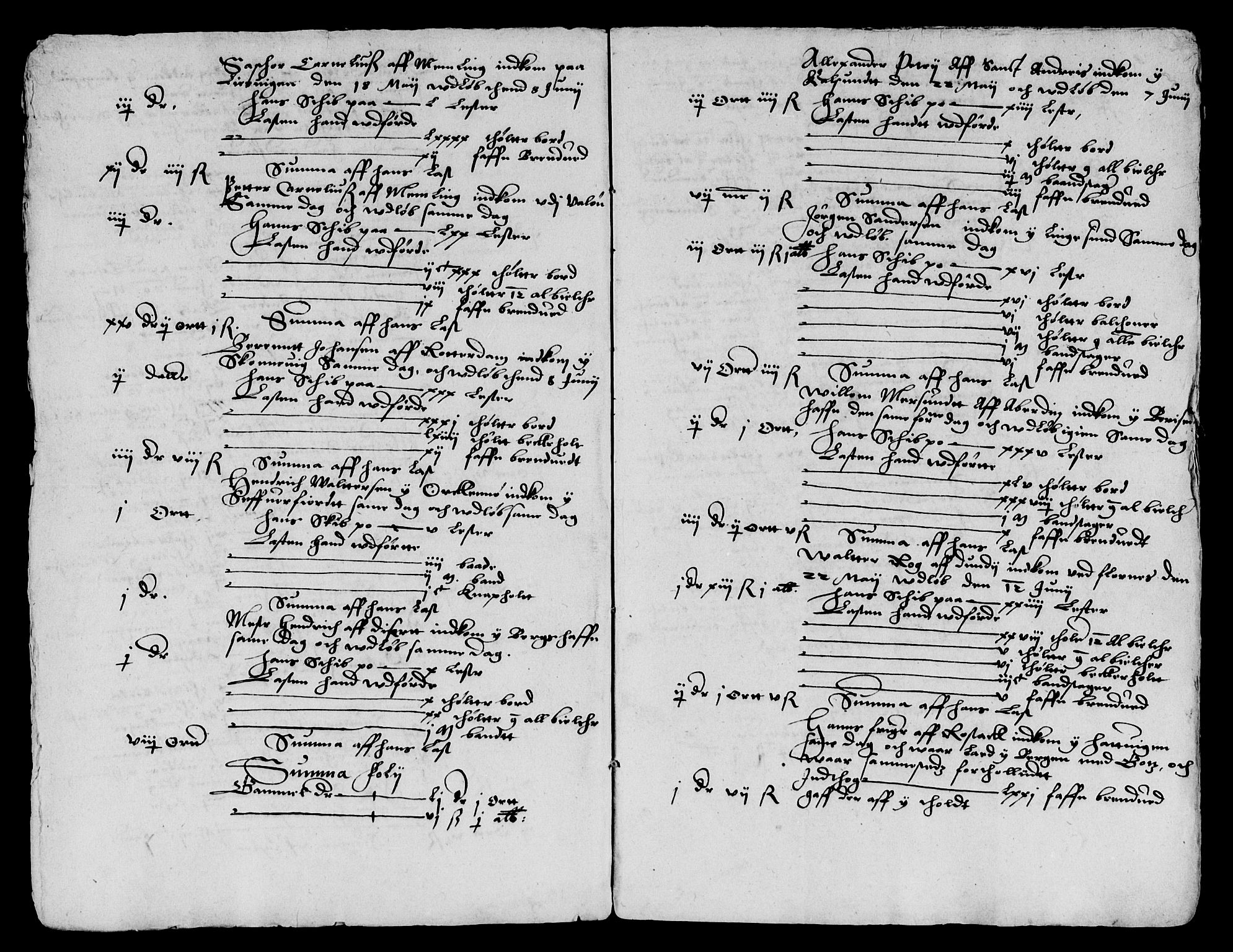 Rentekammeret inntil 1814, Reviderte regnskaper, Lensregnskaper, AV/RA-EA-5023/R/Rb/Rbt/L0002: Bergenhus len, 1597-1599