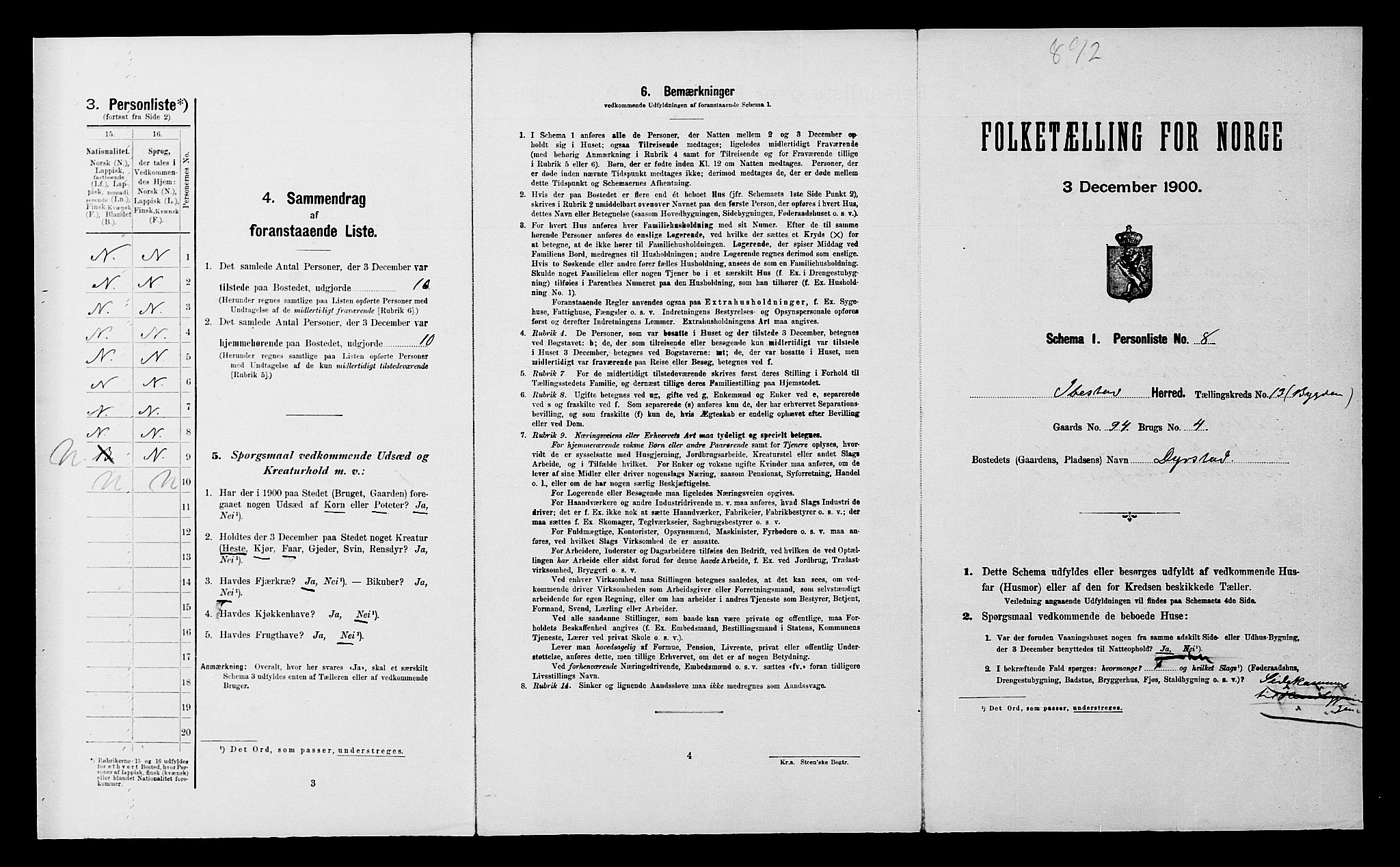 SATØ, Folketelling 1900 for 1917 Ibestad herred, 1900, s. 1671