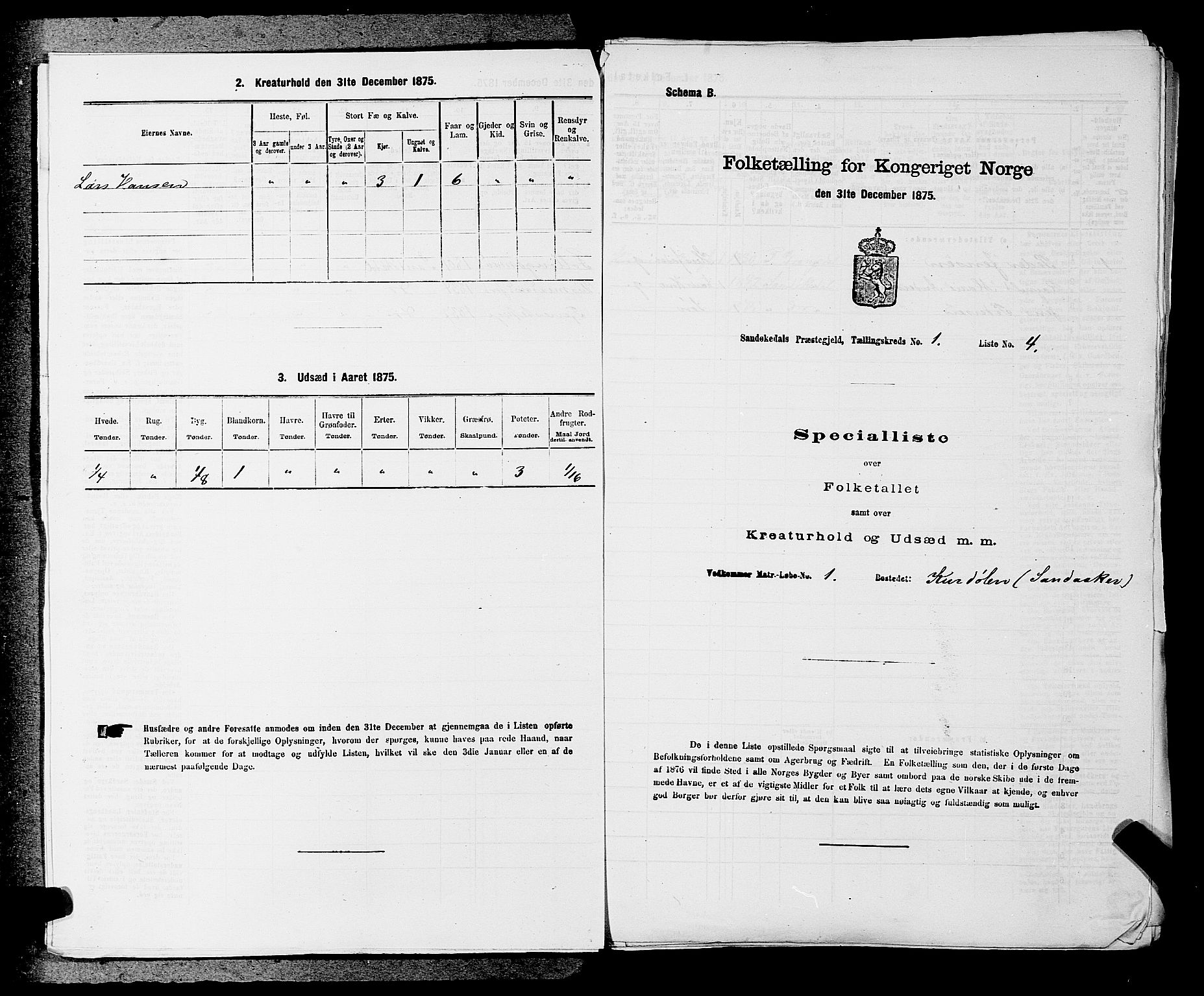 SAKO, Folketelling 1875 for 0816P Sannidal prestegjeld, 1875, s. 139