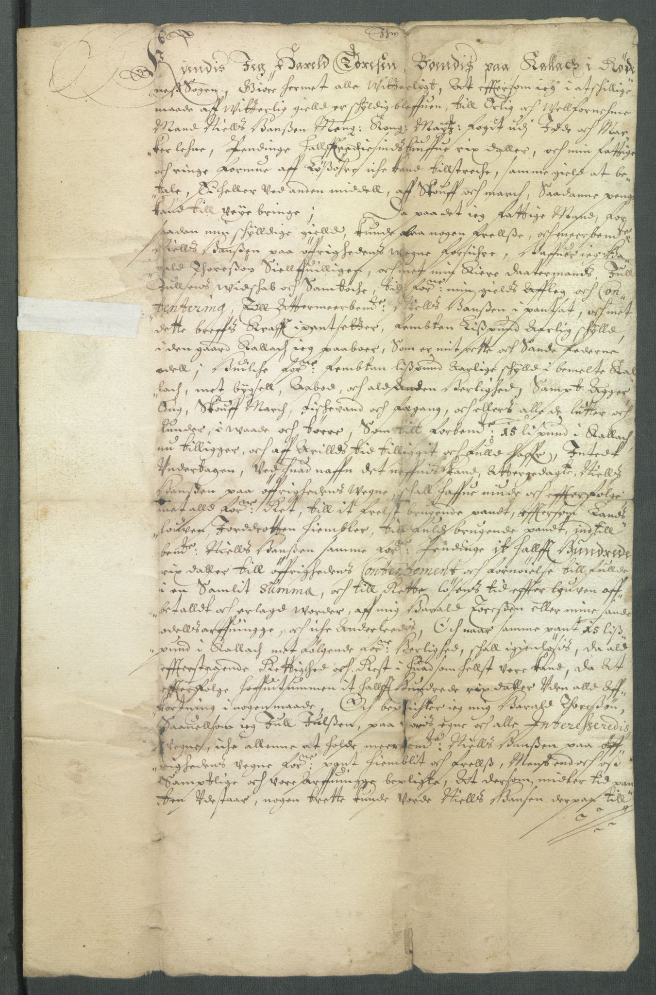 Riksarkivets diplomsamling, AV/RA-EA-5965/F02/L0161: Dokumenter, 1648, s. 88
