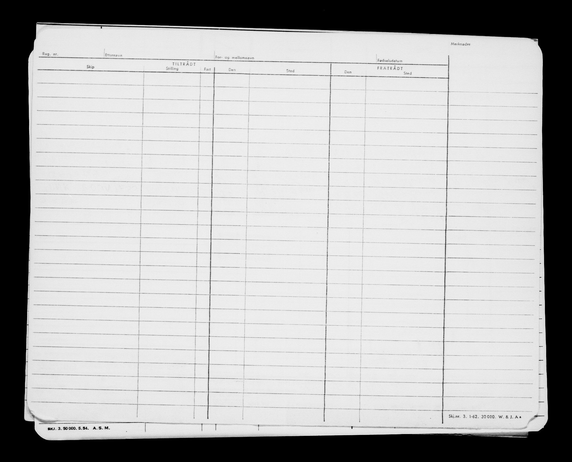 Direktoratet for sjømenn, AV/RA-S-3545/G/Gb/L0208: Hovedkort, 1922, s. 543