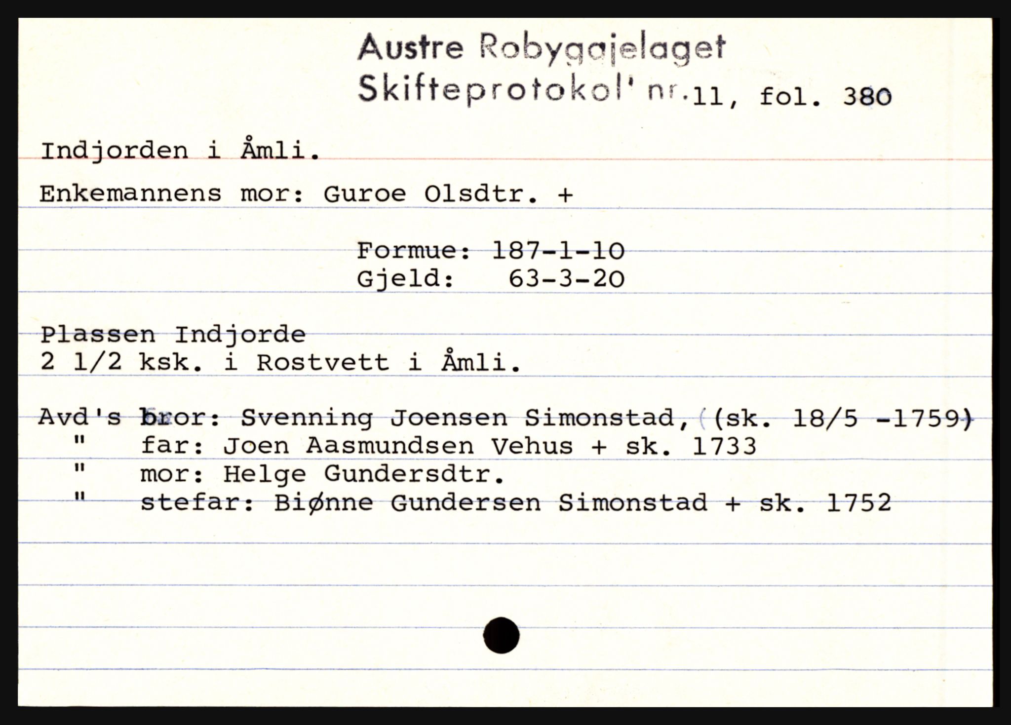 Østre Råbyggelag sorenskriveri, AV/SAK-1221-0016/H, s. 5955
