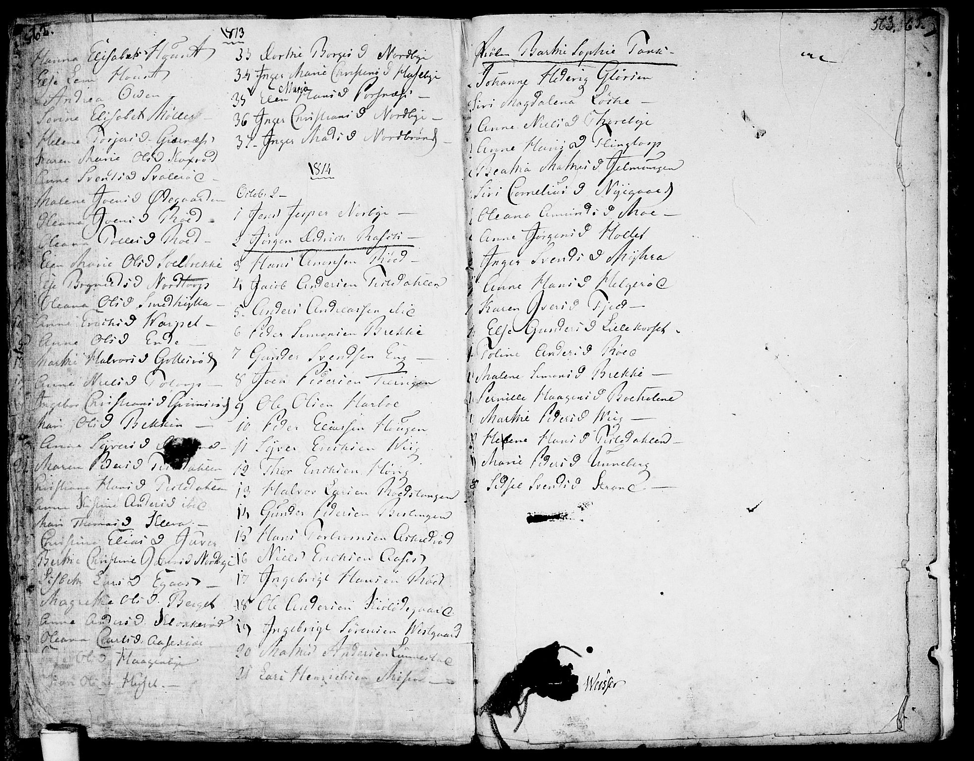 Berg prestekontor Kirkebøker, AV/SAO-A-10902/F/Fa/L0001: Ministerialbok nr. I 1, 1770-1814, s. 562-563