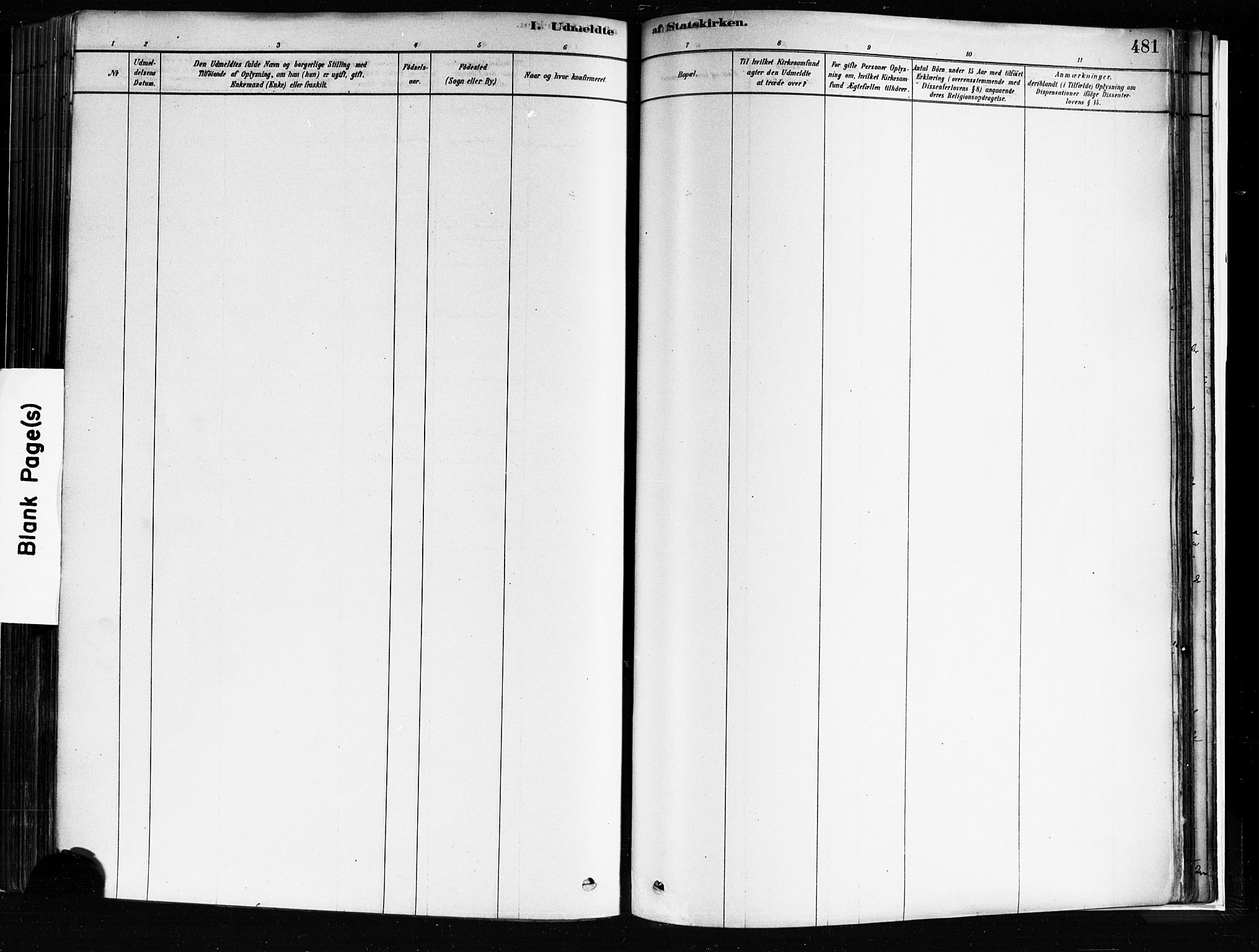 Idd prestekontor Kirkebøker, SAO/A-10911/F/Fc/L0006b: Ministerialbok nr. III 6B, 1878-1903, s. 481