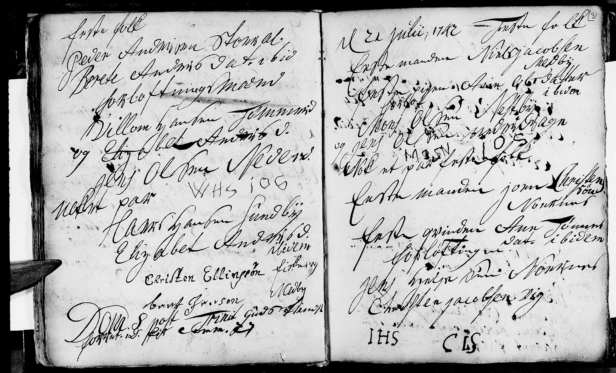 Ministerialprotokoller, klokkerbøker og fødselsregistre - Nordland, AV/SAT-A-1459/847/L0662: Ministerialbok nr. 847A02, 1735-1749, s. 31