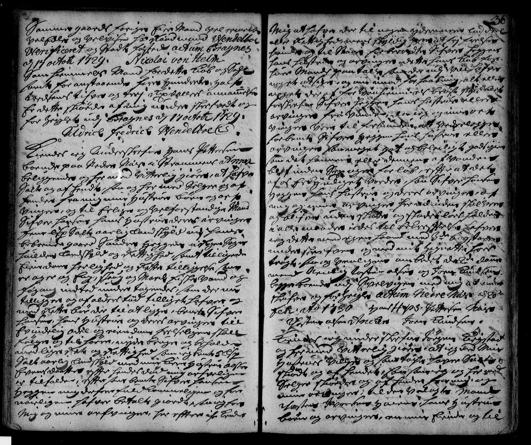 Lier, Røyken og Hurum sorenskriveri, SAKO/A-89/G/Ga/Gaa/L0002: Pantebok nr. II, 1725-1755, s. 36