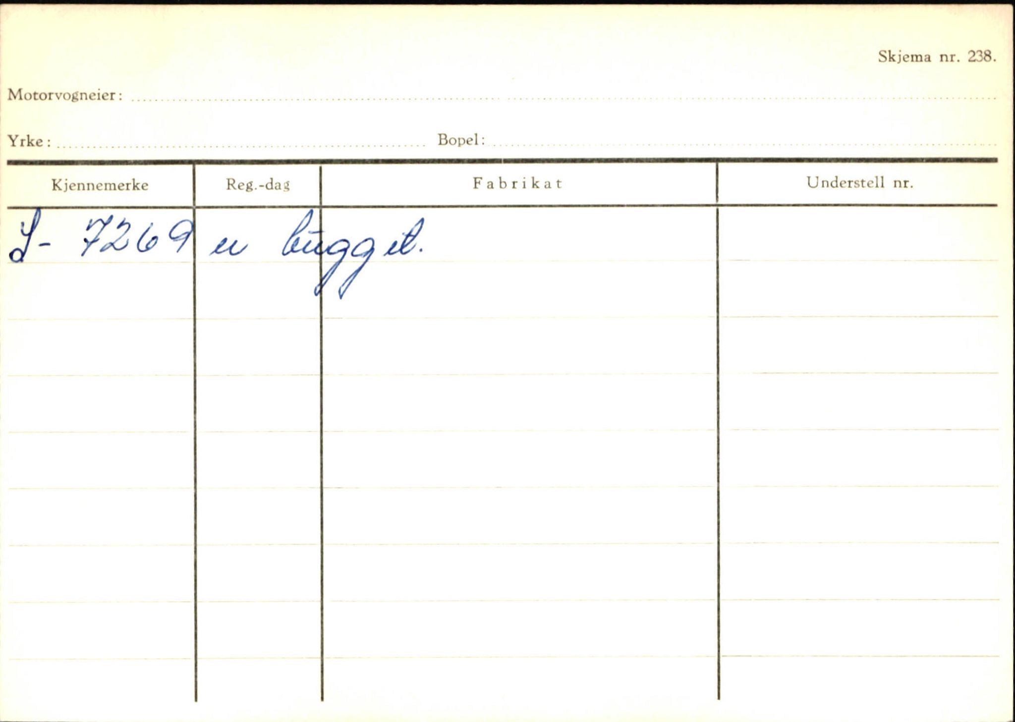 Statens vegvesen, Sogn og Fjordane vegkontor, AV/SAB-A-5301/4/F/L0131: Eigarregister Høyanger P-Å. Stryn S-Å, 1945-1975, s. 1233