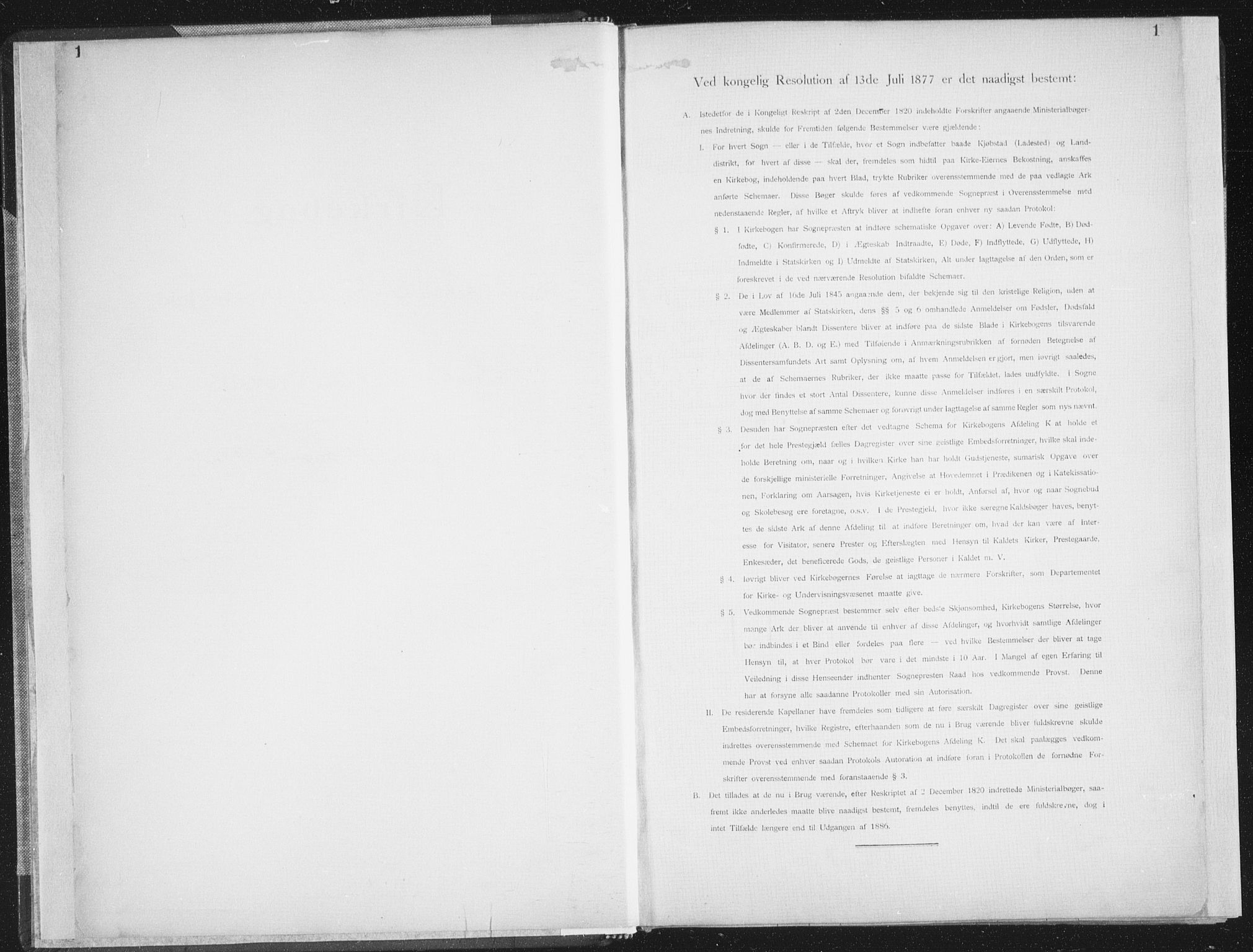 Ministerialprotokoller, klokkerbøker og fødselsregistre - Nordland, SAT/A-1459/850/L0711: Residerende kapellans bok nr. 850B01, 1902-1915, s. 1