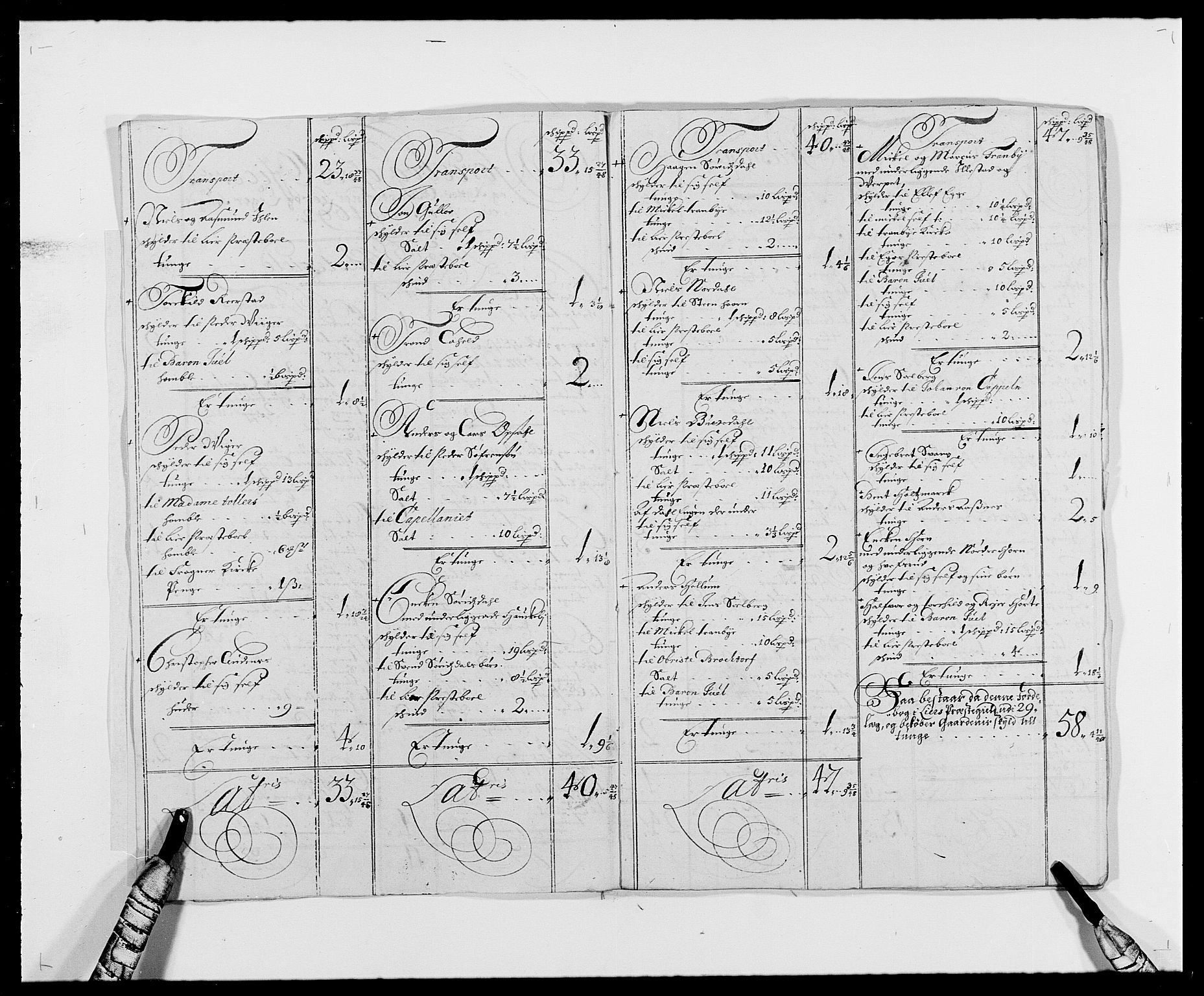 Rentekammeret inntil 1814, Reviderte regnskaper, Fogderegnskap, AV/RA-EA-4092/R28/L1690: Fogderegnskap Eiker og Lier, 1692-1693, s. 103