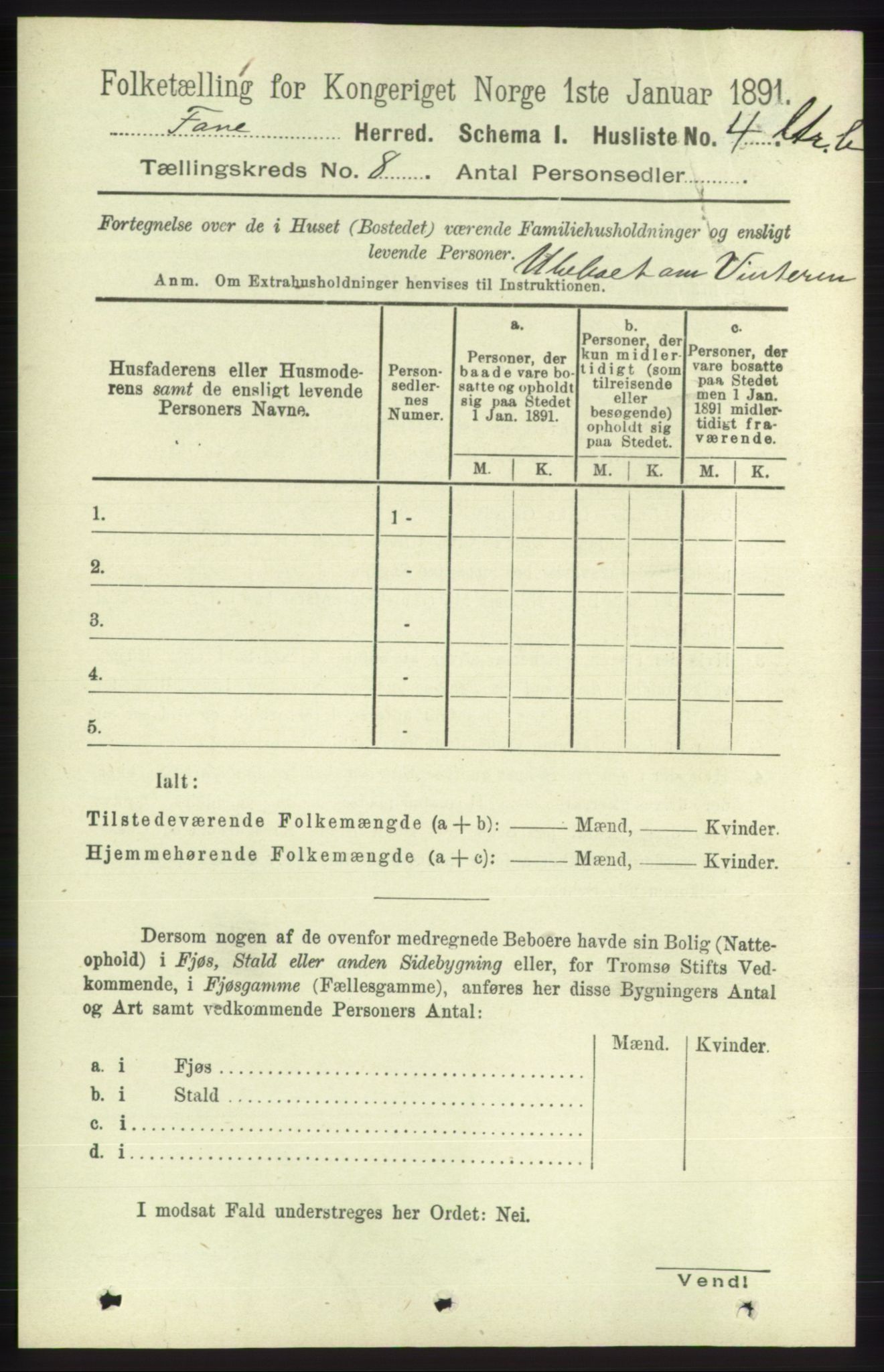 RA, Folketelling 1891 for 1249 Fana herred, 1891, s. 3294