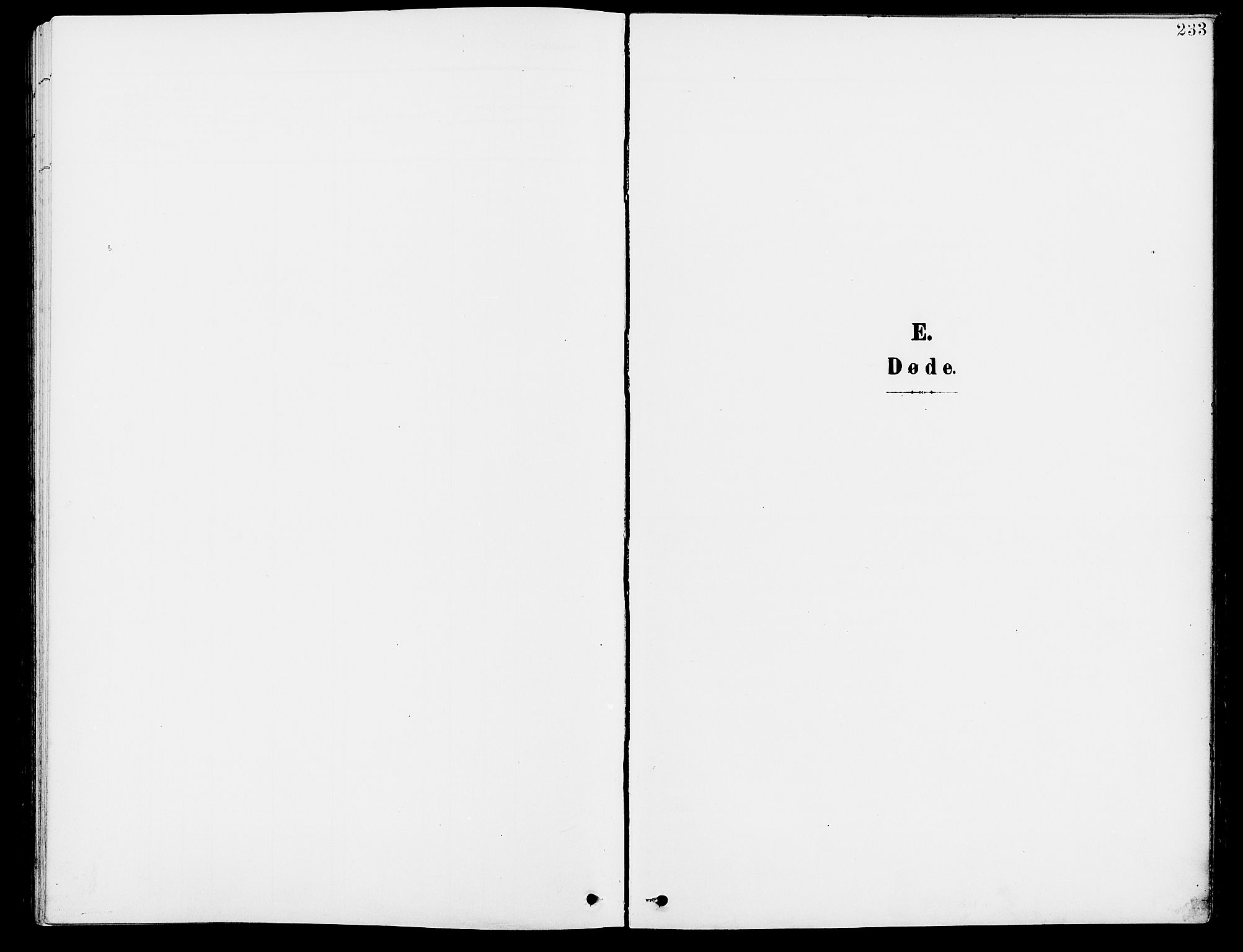 Grue prestekontor, SAH/PREST-036/H/Ha/Hab/L0005: Klokkerbok nr. 5, 1900-1909, s. 233
