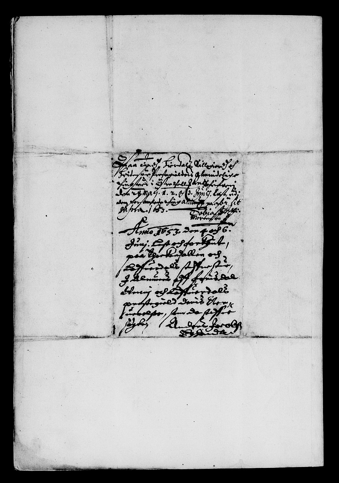 Rentekammeret inntil 1814, Reviderte regnskaper, Lensregnskaper, AV/RA-EA-5023/R/Rb/Rbp/L0040: Bratsberg len, 1653-1655