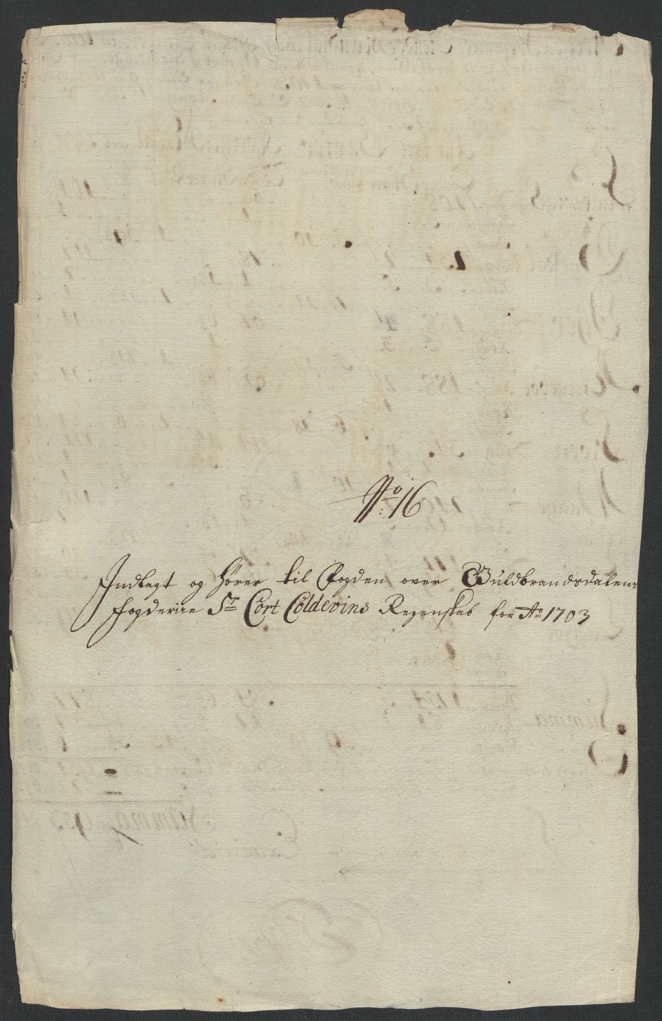 Rentekammeret inntil 1814, Reviderte regnskaper, Fogderegnskap, RA/EA-4092/R17/L1176: Fogderegnskap Gudbrandsdal, 1703, s. 126