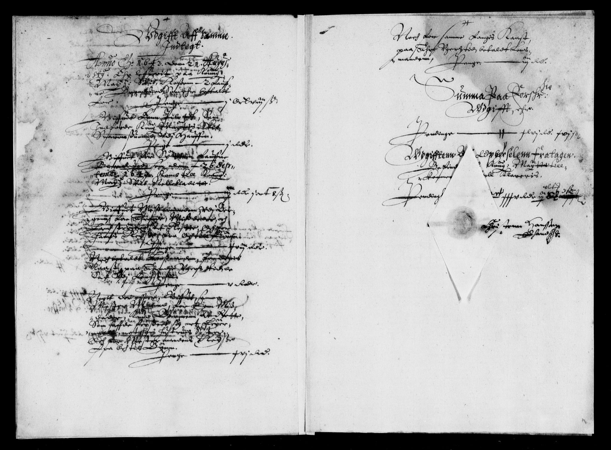 Rentekammeret inntil 1814, Reviderte regnskaper, Lensregnskaper, AV/RA-EA-5023/R/Rb/Rbt/L0095: Bergenhus len, 1642-1644
