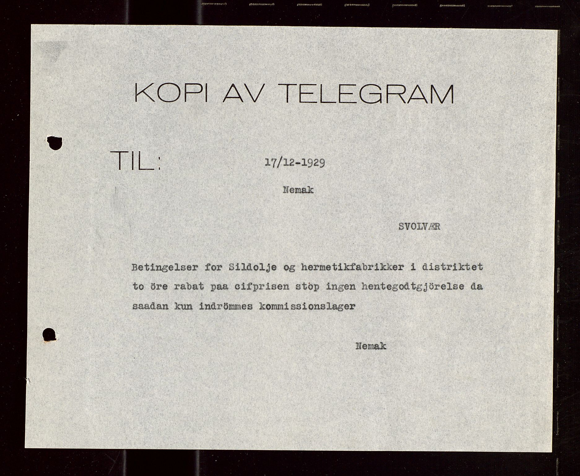 Pa 1521 - A/S Norske Shell, SAST/A-101915/E/Ea/Eaa/L0017: Sjefskorrespondanse, 1929, s. 152