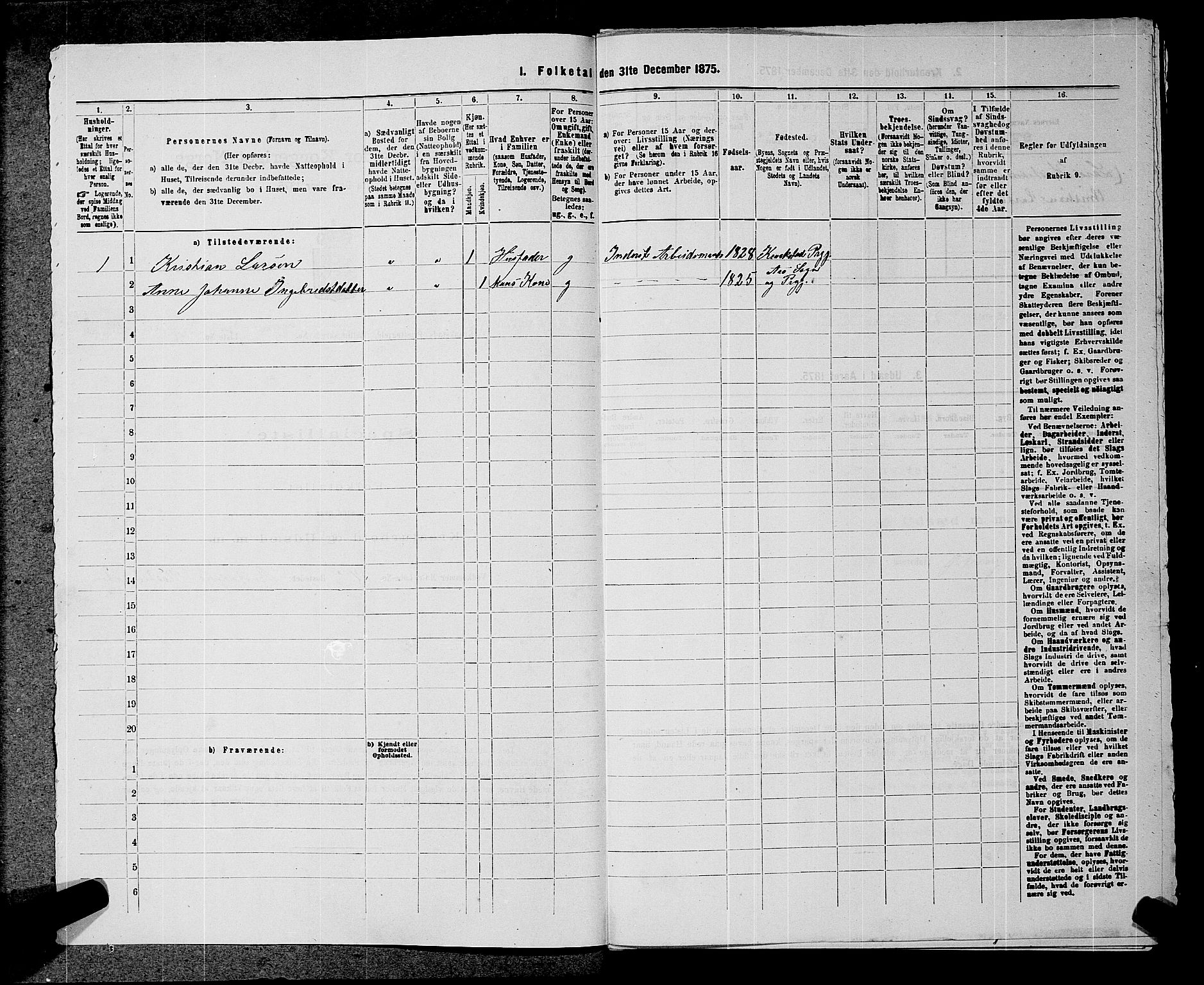 RA, Folketelling 1875 for 0212P Kråkstad prestegjeld, 1875, s. 1010