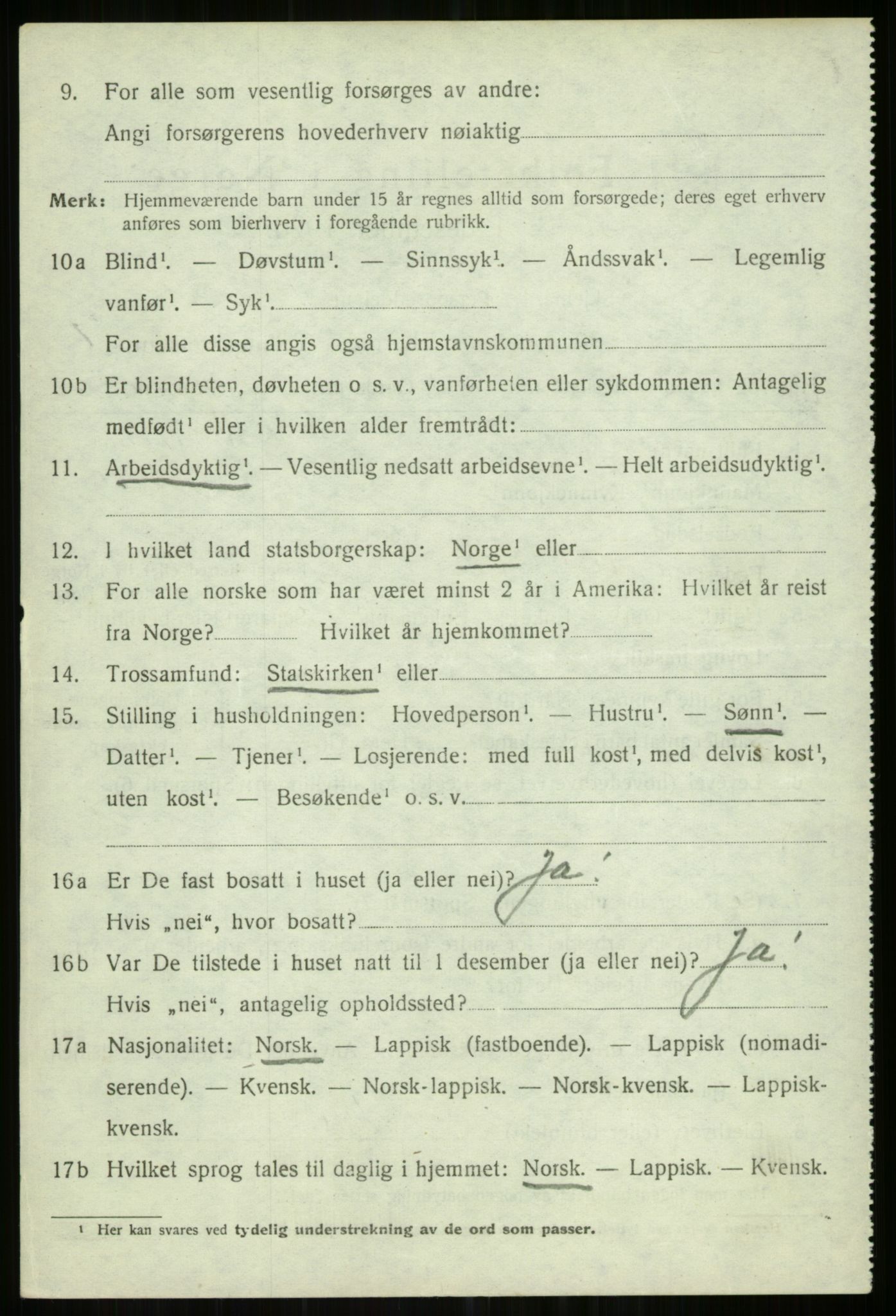 SATØ, Folketelling 1920 for 1935 Helgøy herred, 1920, s. 2568