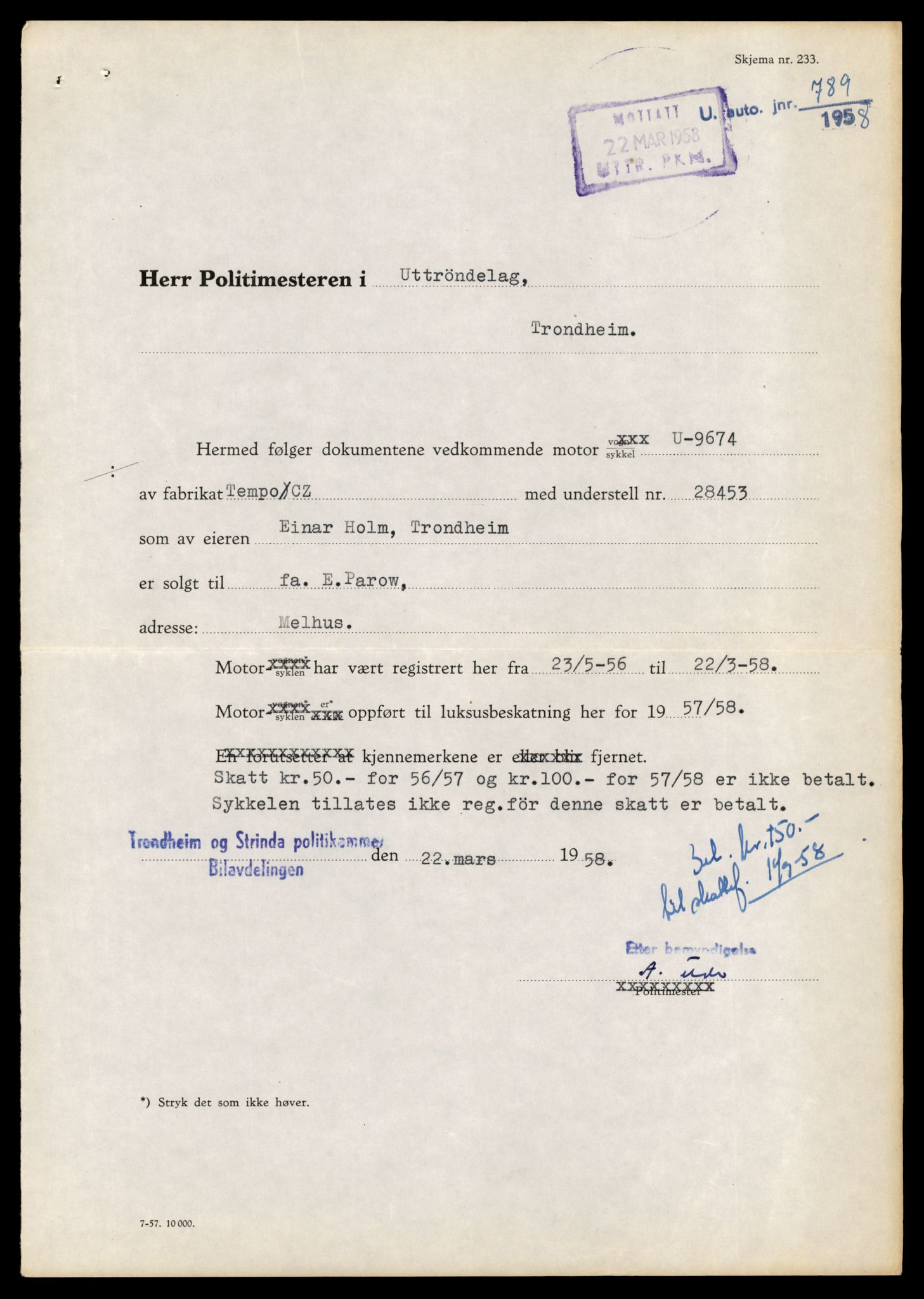 Møre og Romsdal vegkontor - Ålesund trafikkstasjon, AV/SAT-A-4099/F/Fe/L0039: Registreringskort for kjøretøy T 13361 - T 13530, 1927-1998, s. 771