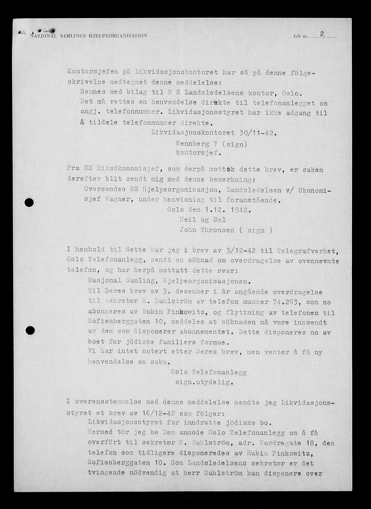 Justisdepartementet, Tilbakeføringskontoret for inndratte formuer, AV/RA-S-1564/H/Hc/Hcc/L0969: --, 1945-1947, s. 110