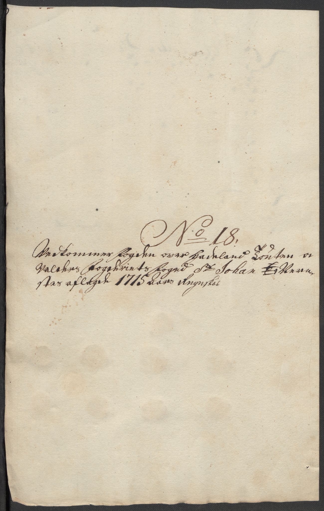 Rentekammeret inntil 1814, Reviderte regnskaper, Fogderegnskap, AV/RA-EA-4092/R18/L1314: Fogderegnskap Hadeland, Toten og Valdres, 1715, s. 443