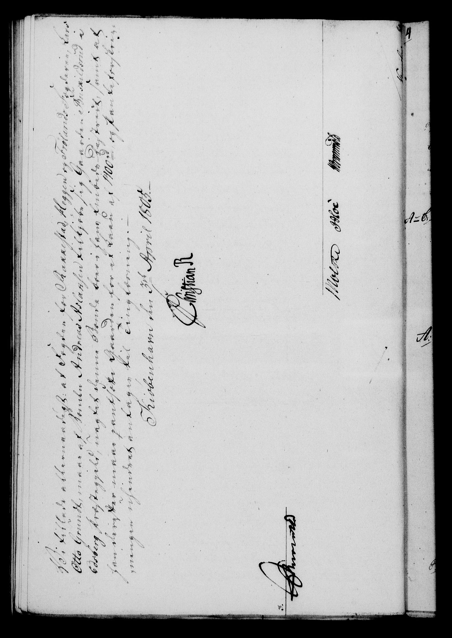 Rentekammeret, Kammerkanselliet, AV/RA-EA-3111/G/Gf/Gfa/L0087: Norsk relasjons- og resolusjonsprotokoll (merket RK 52.87), 1805, s. 156