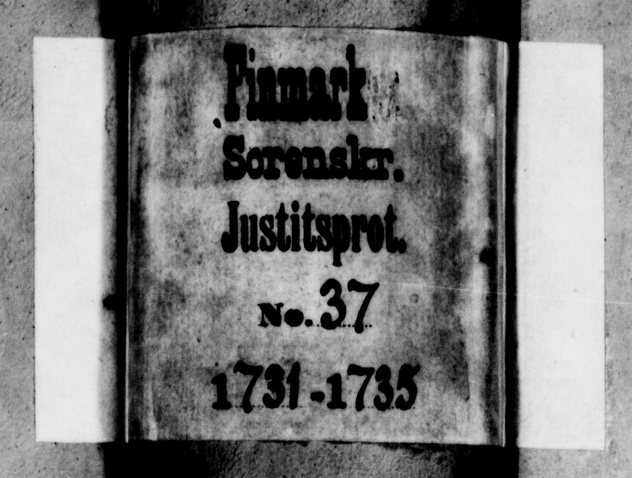 Finnmark sorenskriveri, AV/SATØ-S-0053/F/Fa/L0041: Justisprotokoller, 1731-1735