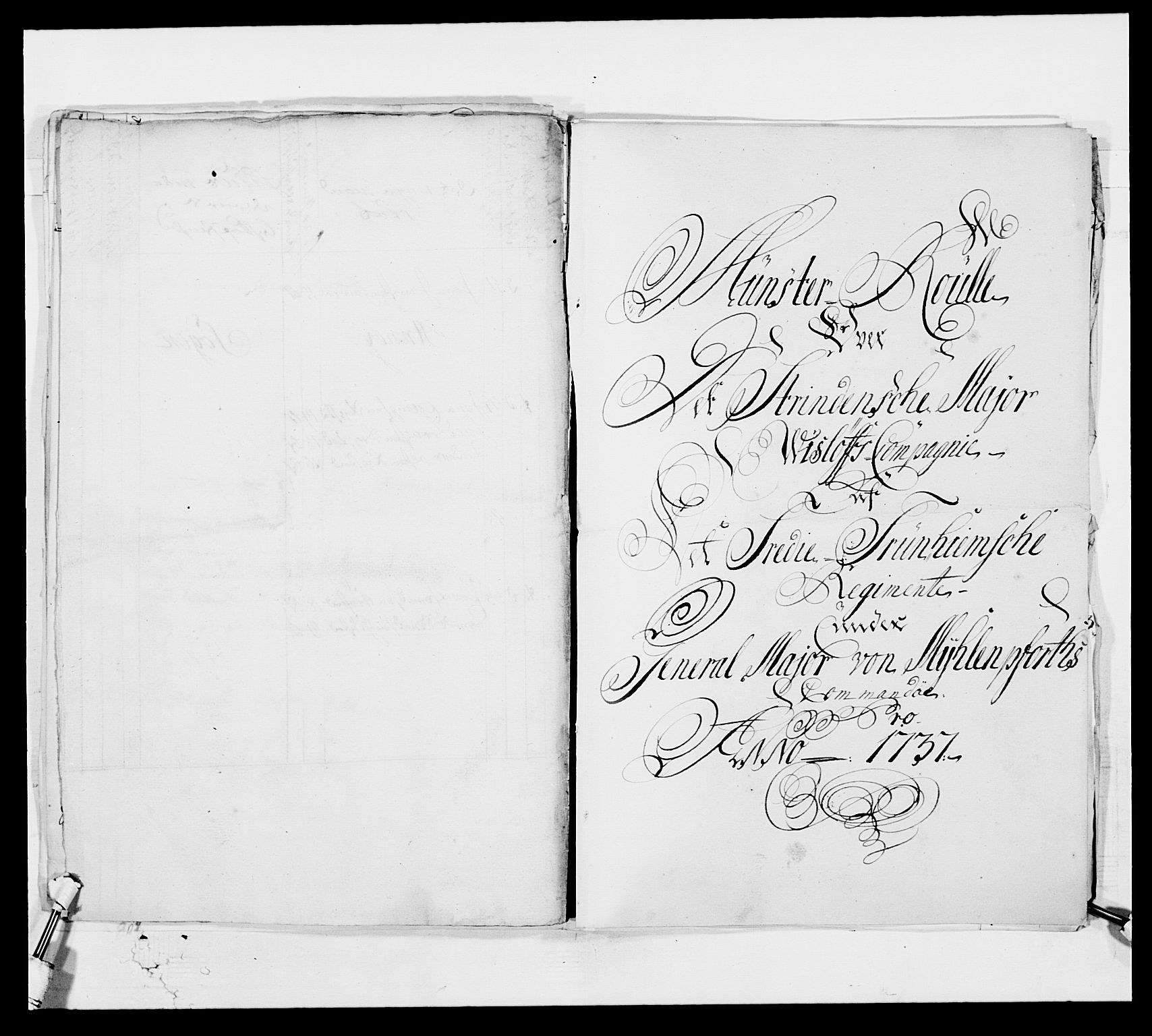 Kommanderende general (KG I) med Det norske krigsdirektorium, AV/RA-EA-5419/E/Ea/L0514: 3. Trondheimske regiment, 1737-1749, s. 16