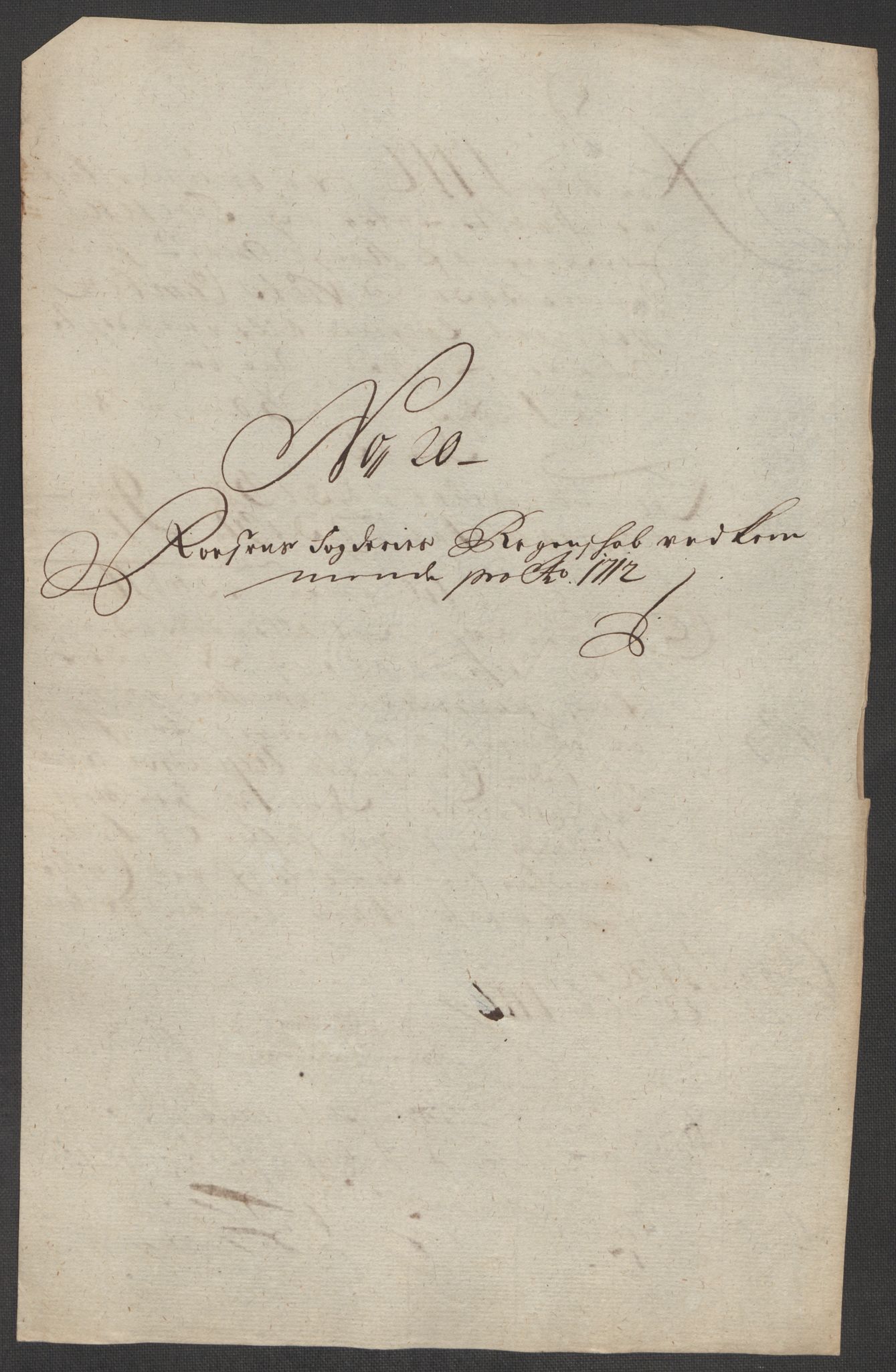 Rentekammeret inntil 1814, Reviderte regnskaper, Fogderegnskap, AV/RA-EA-4092/R57/L3861: Fogderegnskap Fosen, 1712-1713, s. 178