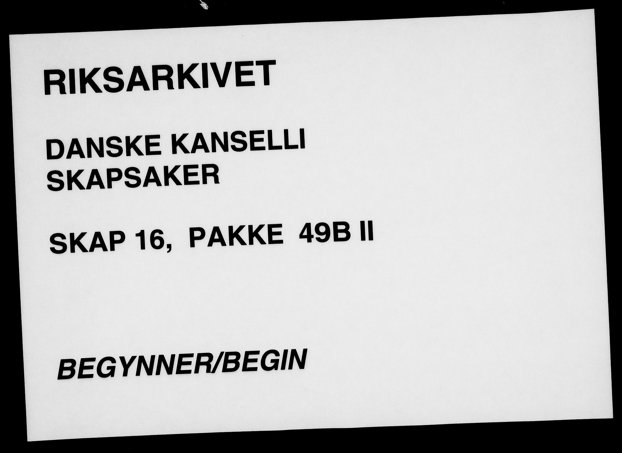 Danske Kanselli, Skapsaker, AV/RA-EA-4061/F/L0118: Skap 16, pakke 49, 1808, s. 109