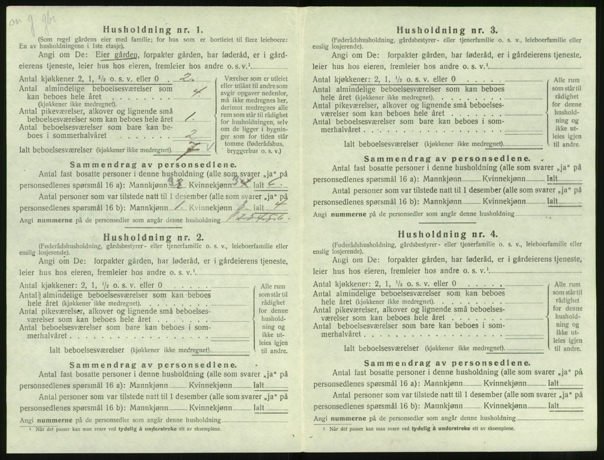 SAT, Folketelling 1920 for 1517 Hareid herred, 1920, s. 400