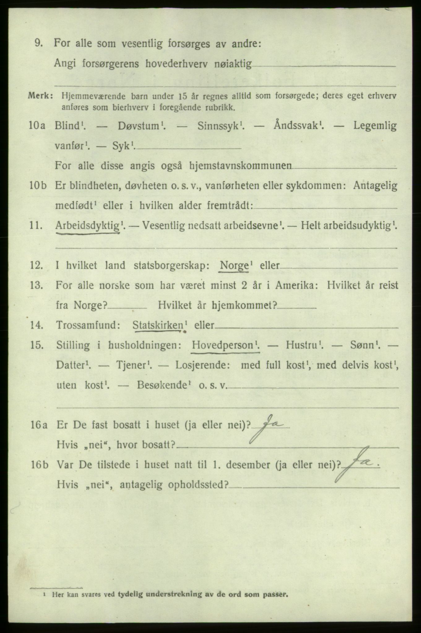 SAB, Folketelling 1920 for 1220 Bremnes herred, 1920, s. 4027