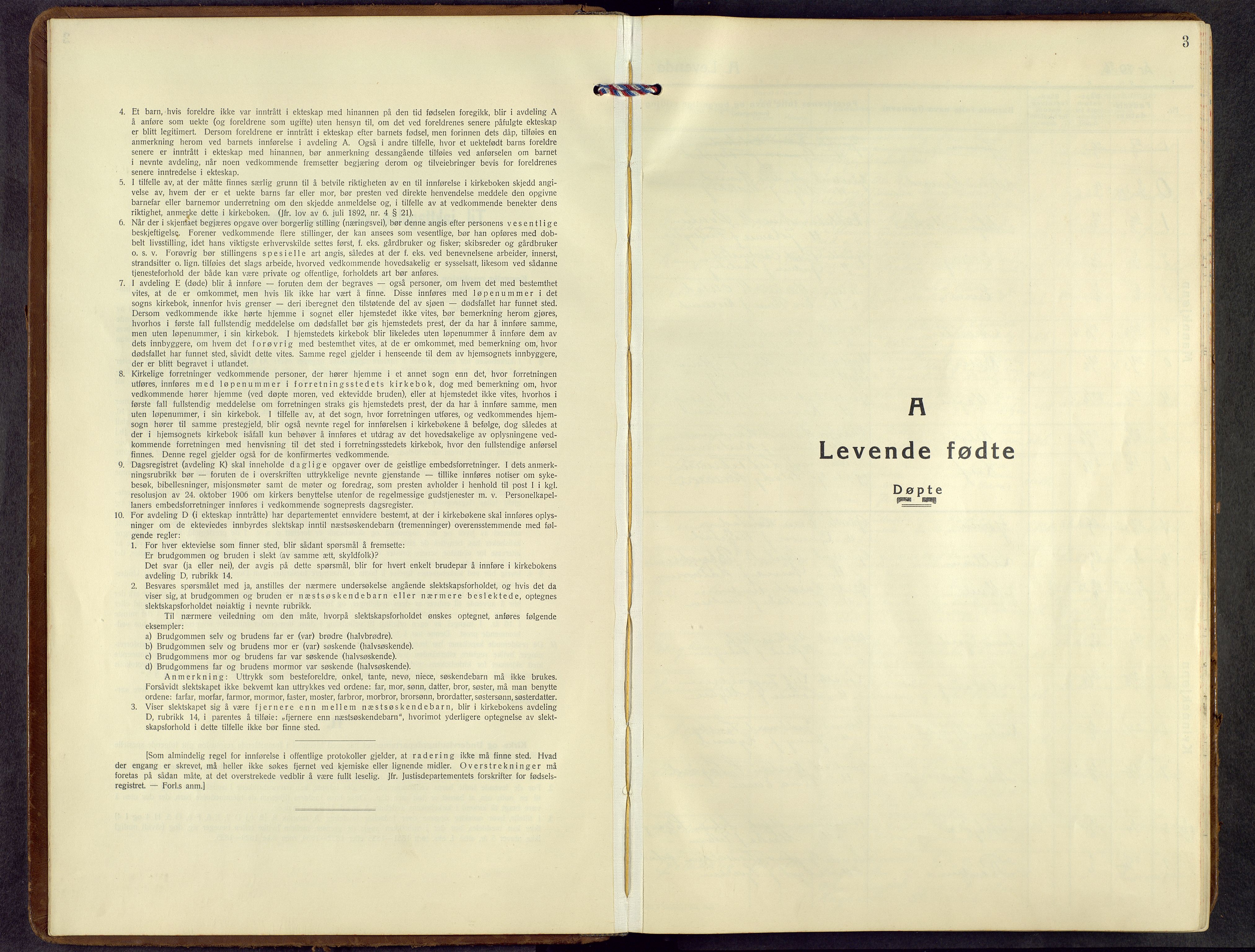 Nes prestekontor, Hedmark, SAH/PREST-020/L/La/L0012: Klokkerbok nr. 12, 1936-1958, s. 3