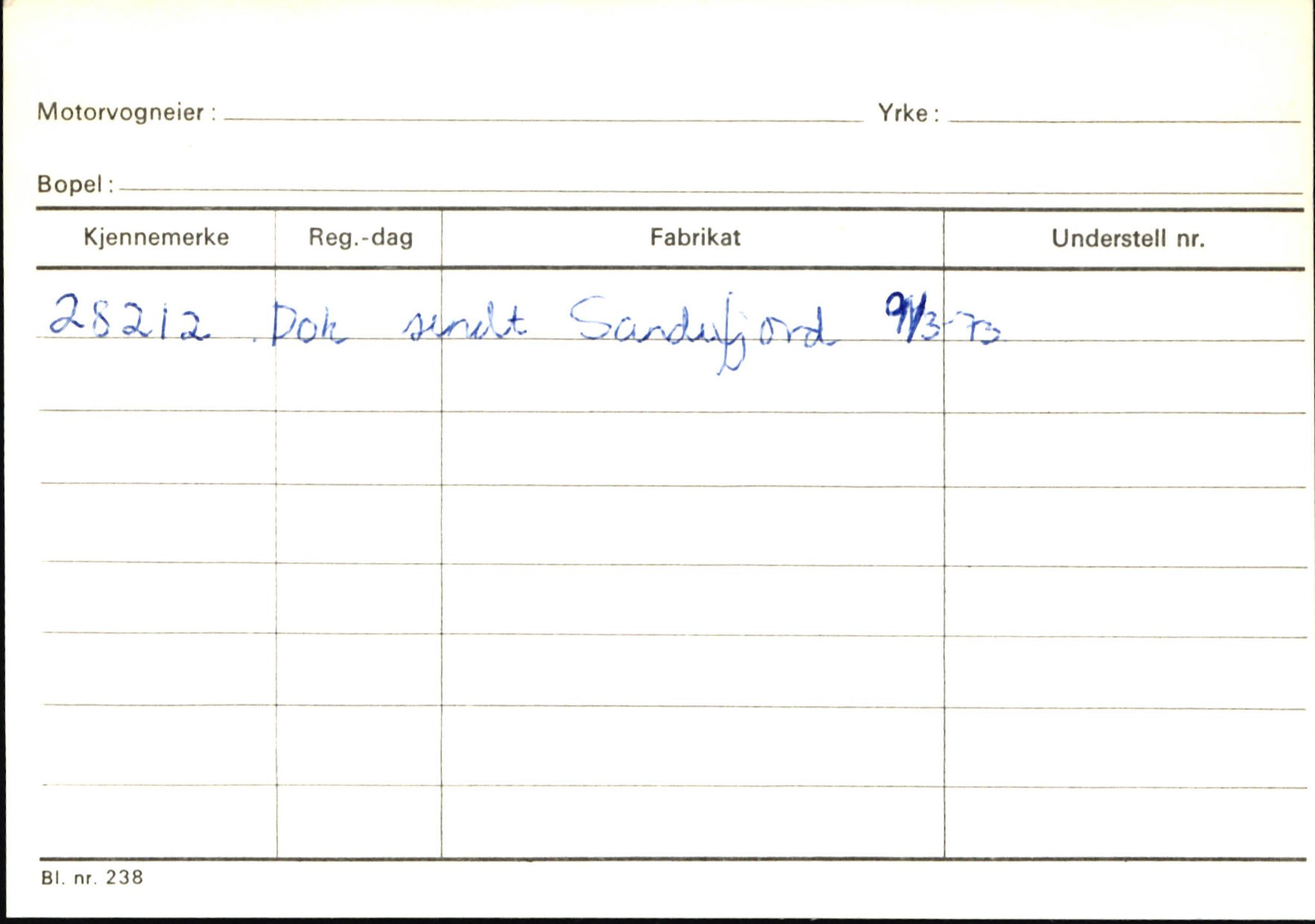 Statens vegvesen, Sogn og Fjordane vegkontor, AV/SAB-A-5301/4/F/L0145: Registerkort Vågsøy S-Å. Årdal I-P, 1945-1975, s. 1165