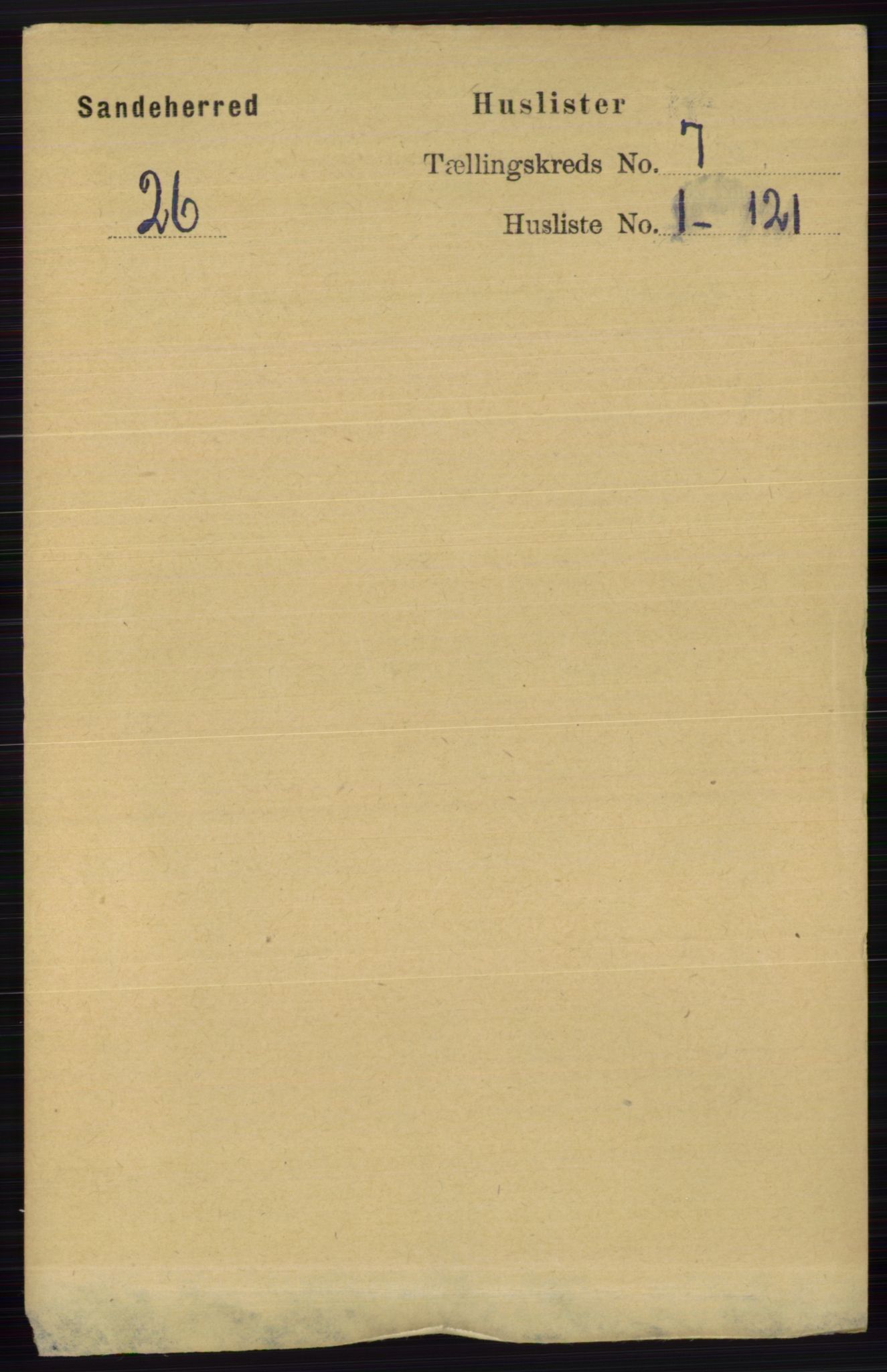 RA, Folketelling 1891 for 0724 Sandeherred herred, 1891, s. 3971