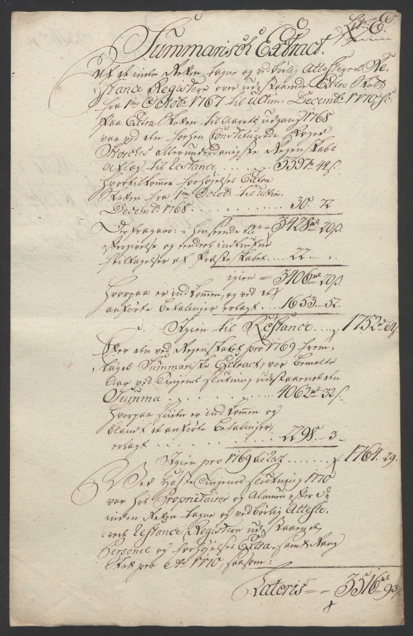 Rentekammeret inntil 1814, Realistisk ordnet avdeling, AV/RA-EA-4070/Ol/L0018: [Gg 10]: Ekstraskatten, 23.09.1762. Sogn, 1762-1772, s. 302