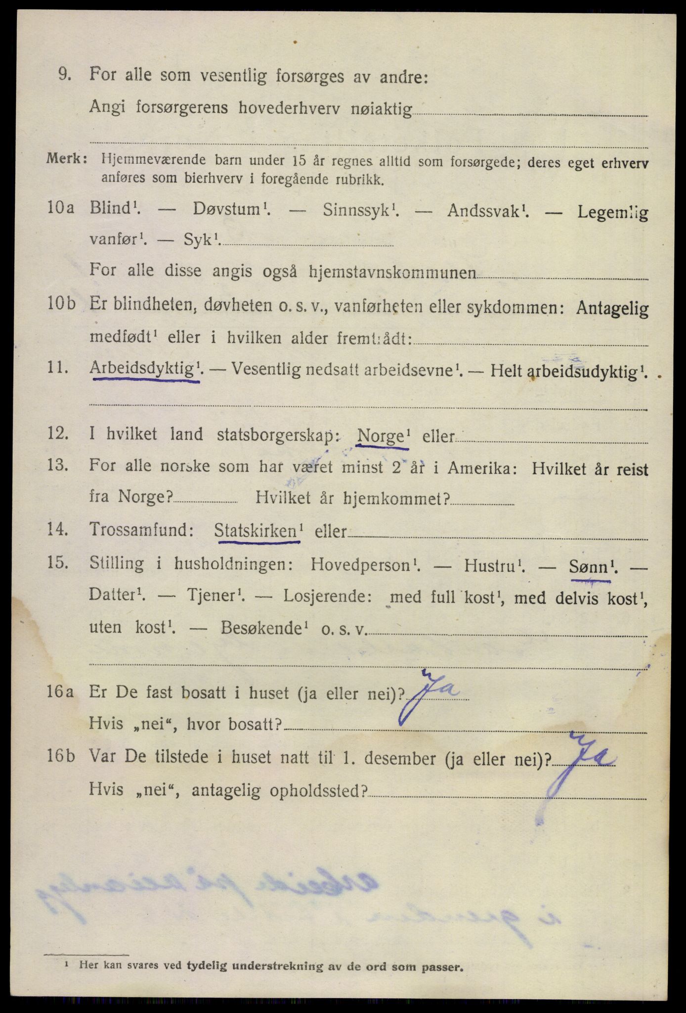 SAKO, Folketelling 1920 for 0720 Stokke herred, 1920, s. 2061
