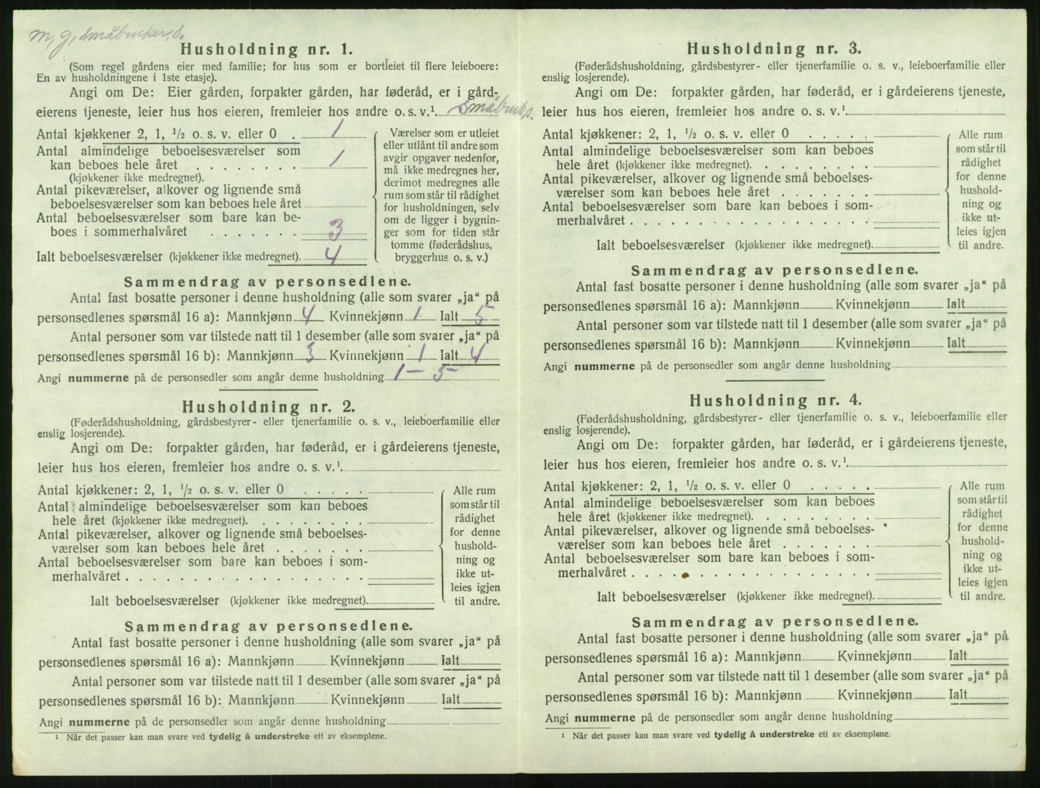 SAT, Folketelling 1920 for 1545 Aukra herred, 1920, s. 332