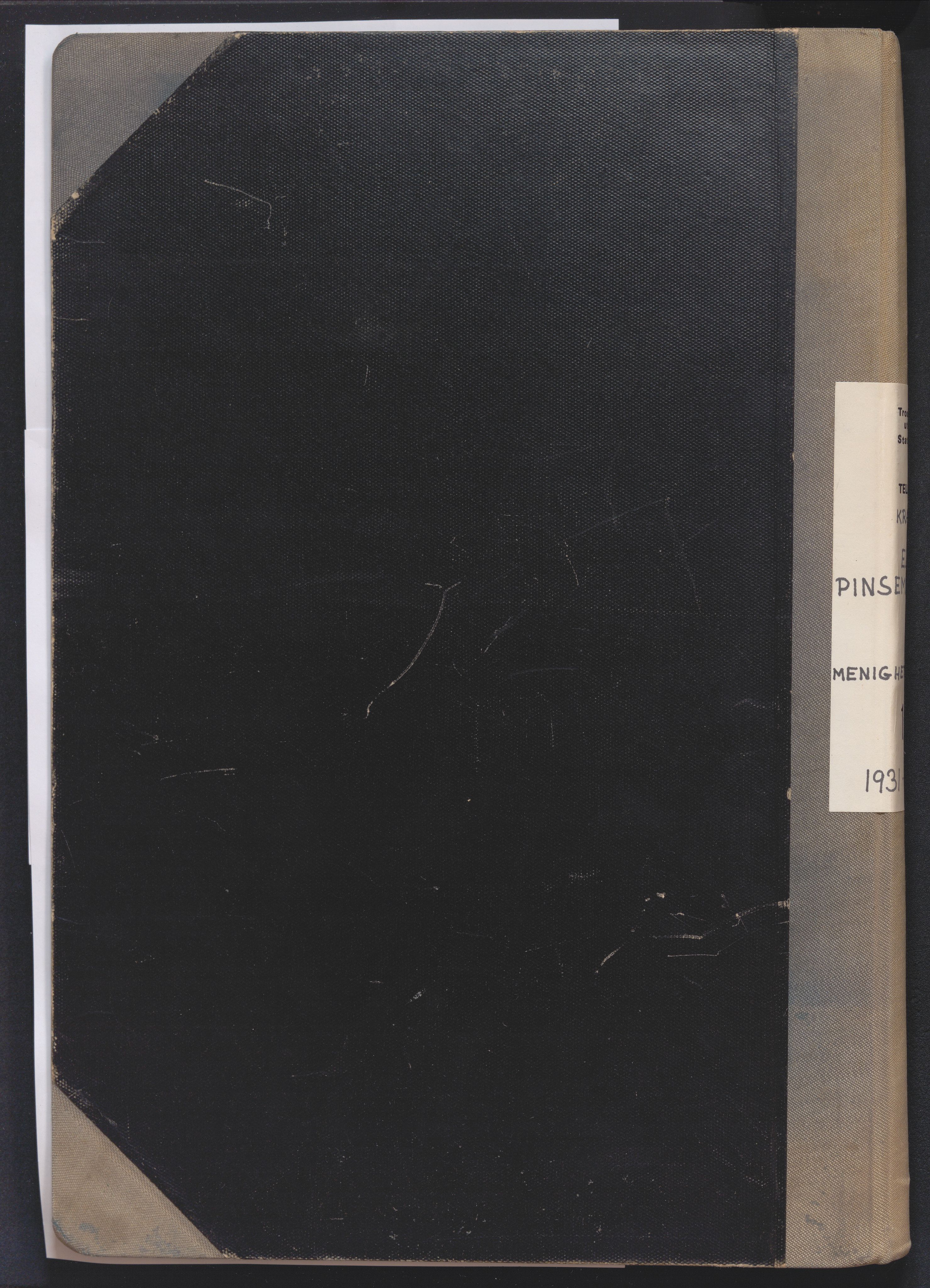 Elim pinsemenighet i Kragerø, AV/SAKO-P-956/F/Fa/L0001: Dissenterprotokoll nr. 1, 1931-1947
