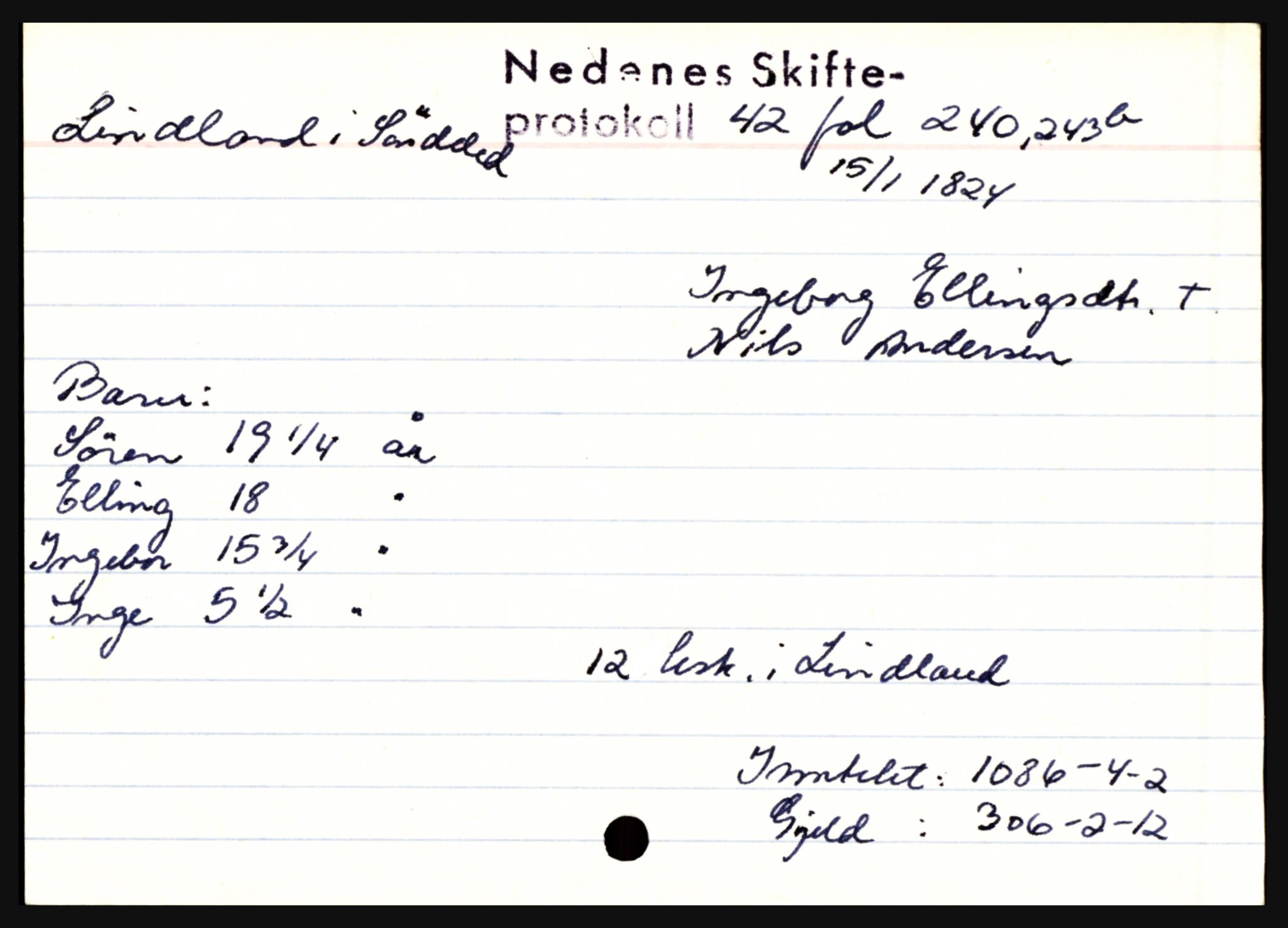 Nedenes sorenskriveri før 1824, AV/SAK-1221-0007/H, s. 17867