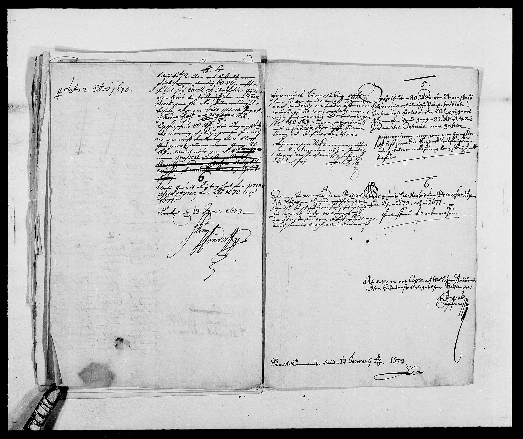 Rentekammeret inntil 1814, Reviderte regnskaper, Fogderegnskap, RA/EA-4092/R69/L4849: Fogderegnskap Finnmark/Vardøhus, 1661-1679, s. 273