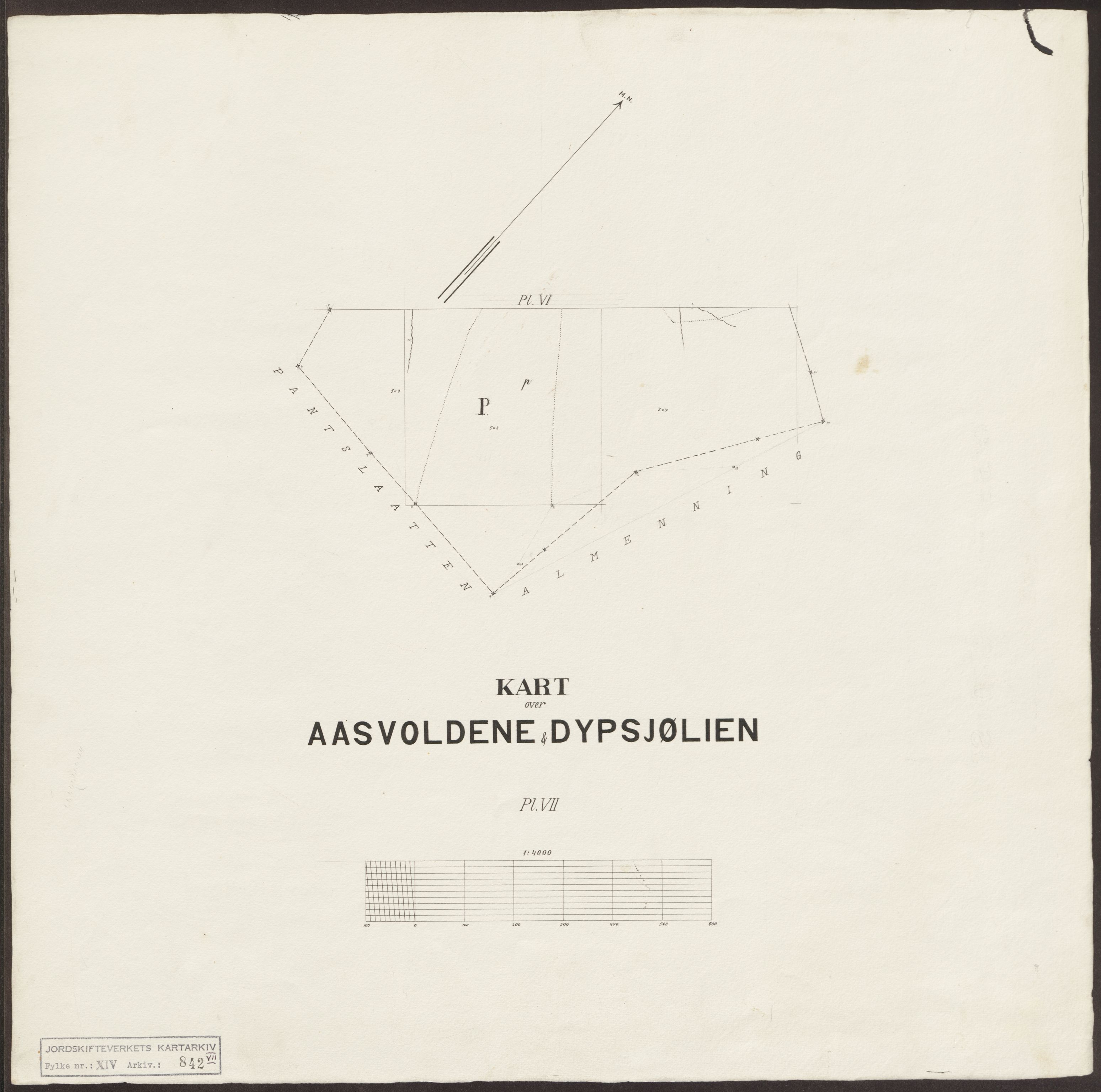Jordskifteverkets kartarkiv, RA/S-3929/T, 1859-1988, s. 1298