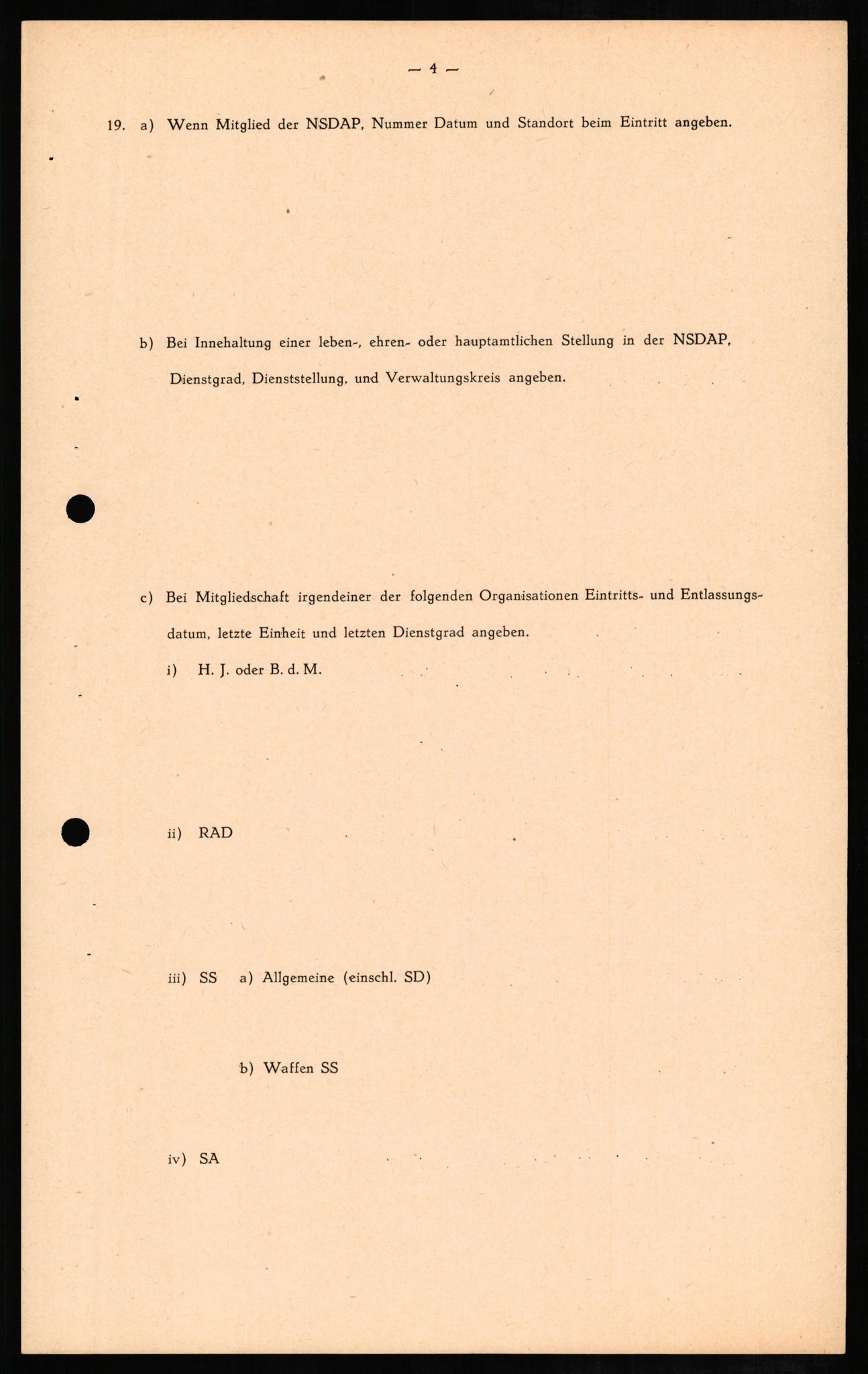 Forsvaret, Forsvarets overkommando II, AV/RA-RAFA-3915/D/Db/L0010: CI Questionaires. Tyske okkupasjonsstyrker i Norge. Tyskere., 1945-1946, s. 164