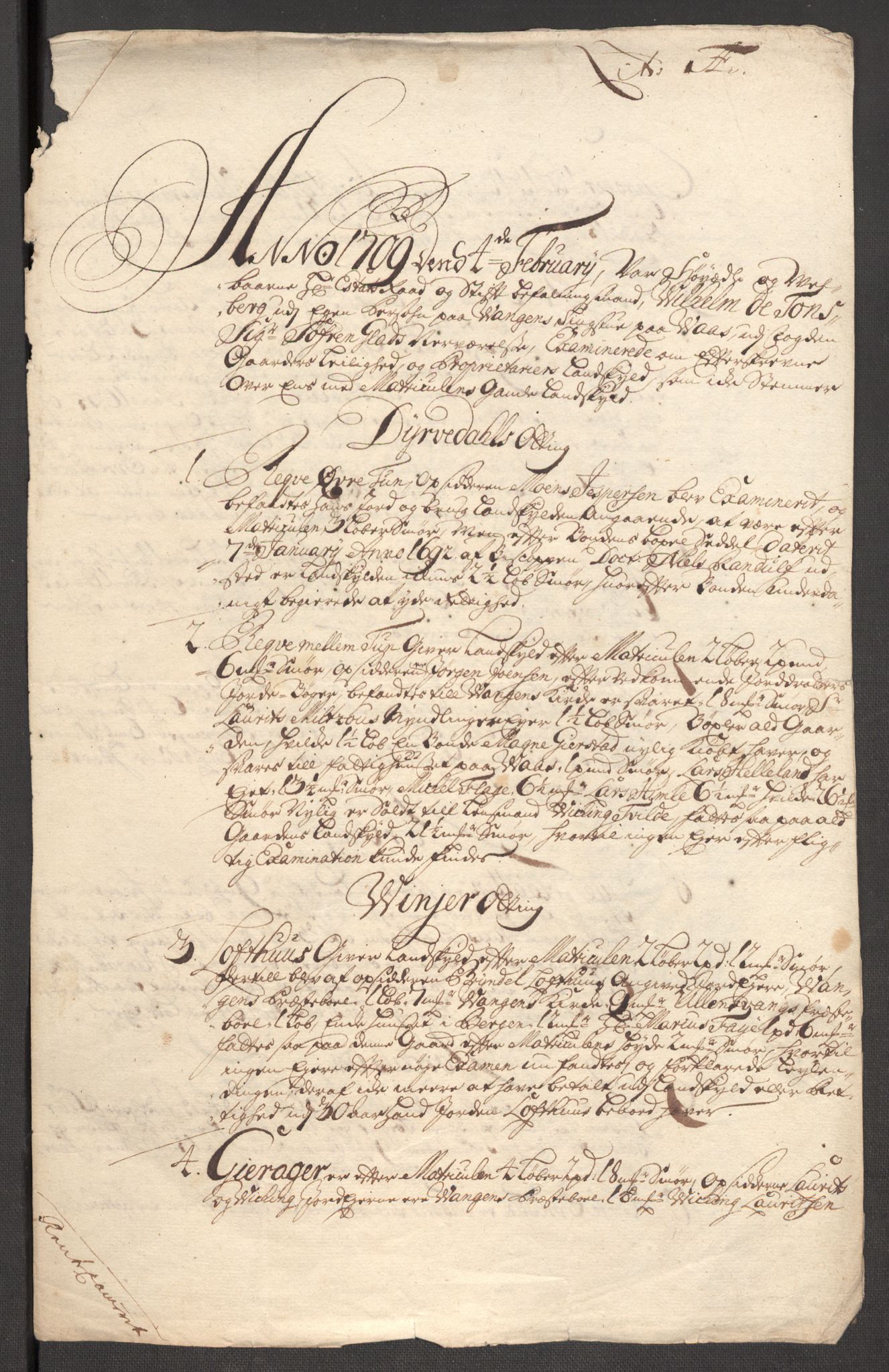 Rentekammeret inntil 1814, Reviderte regnskaper, Fogderegnskap, AV/RA-EA-4092/R51/L3189: Fogderegnskap Nordhordland og Voss, 1708, s. 282