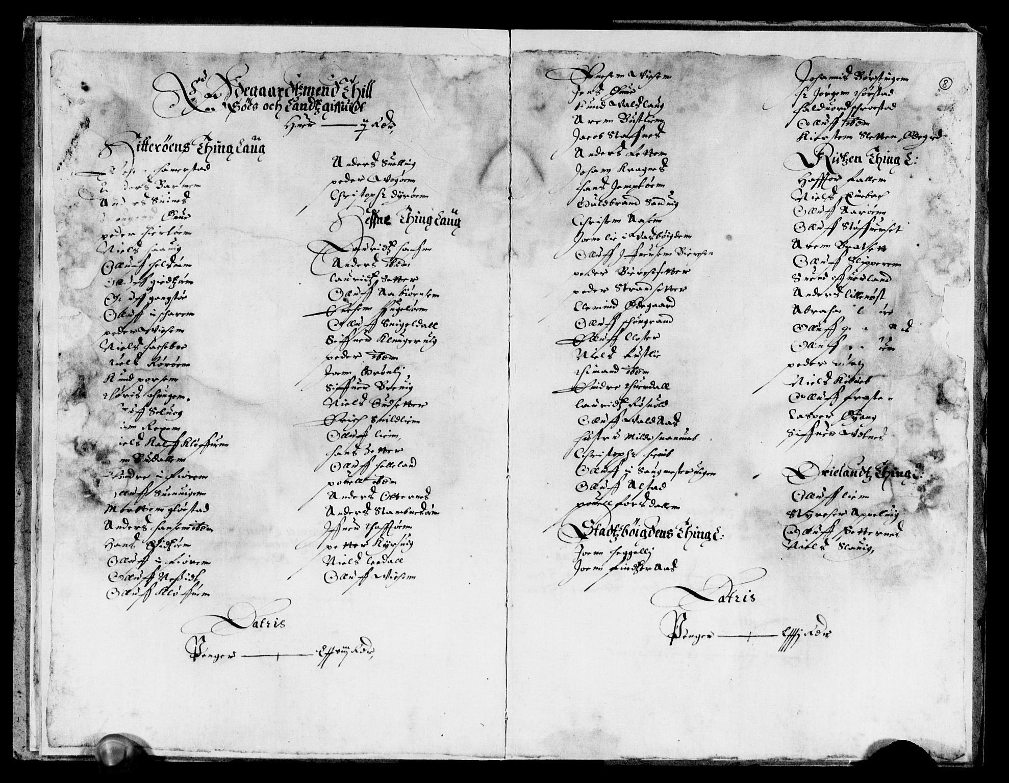 Rentekammeret inntil 1814, Reviderte regnskaper, Lensregnskaper, AV/RA-EA-5023/R/Rb/Rbw/L0087: Trondheim len, 1646-1647