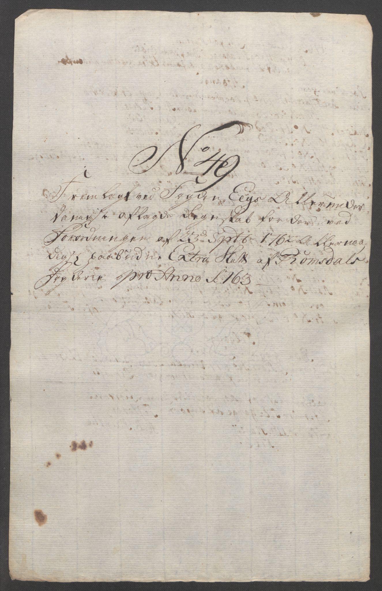 Rentekammeret inntil 1814, Reviderte regnskaper, Fogderegnskap, AV/RA-EA-4092/R55/L3730: Ekstraskatten Romsdal, 1762-1763, s. 469