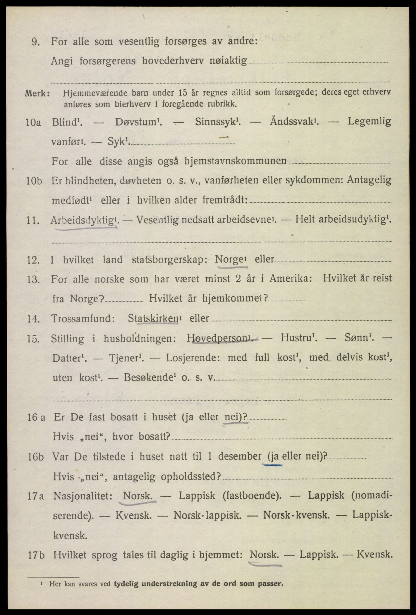 SAT, Folketelling 1920 for 1865 Vågan herred, 1920, s. 6112