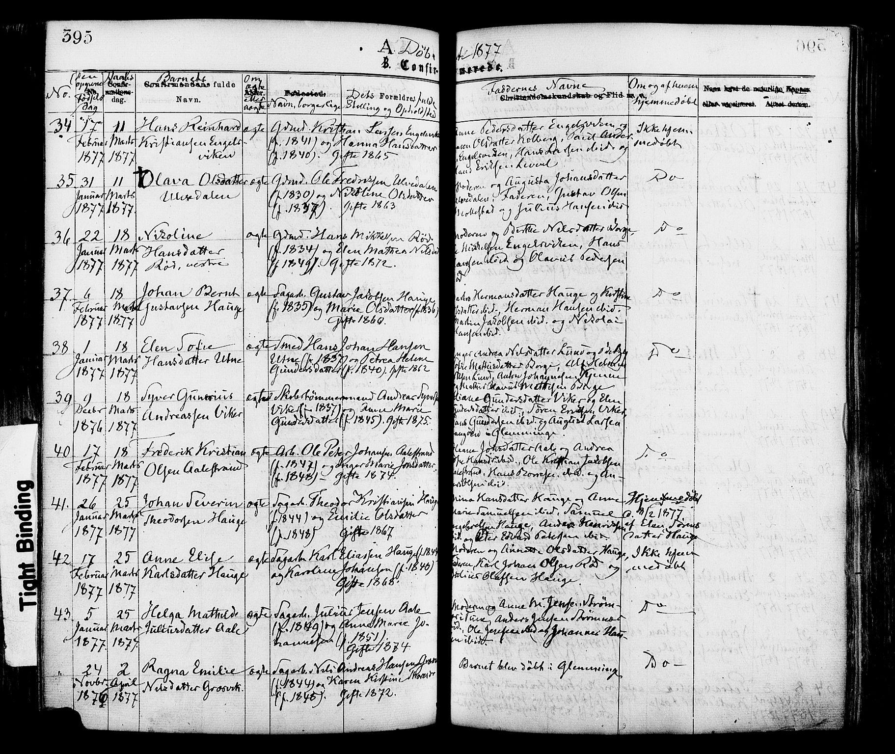 Onsøy prestekontor Kirkebøker, AV/SAO-A-10914/F/Fa/L0004: Ministerialbok nr. I 4, 1861-1877, s. 395