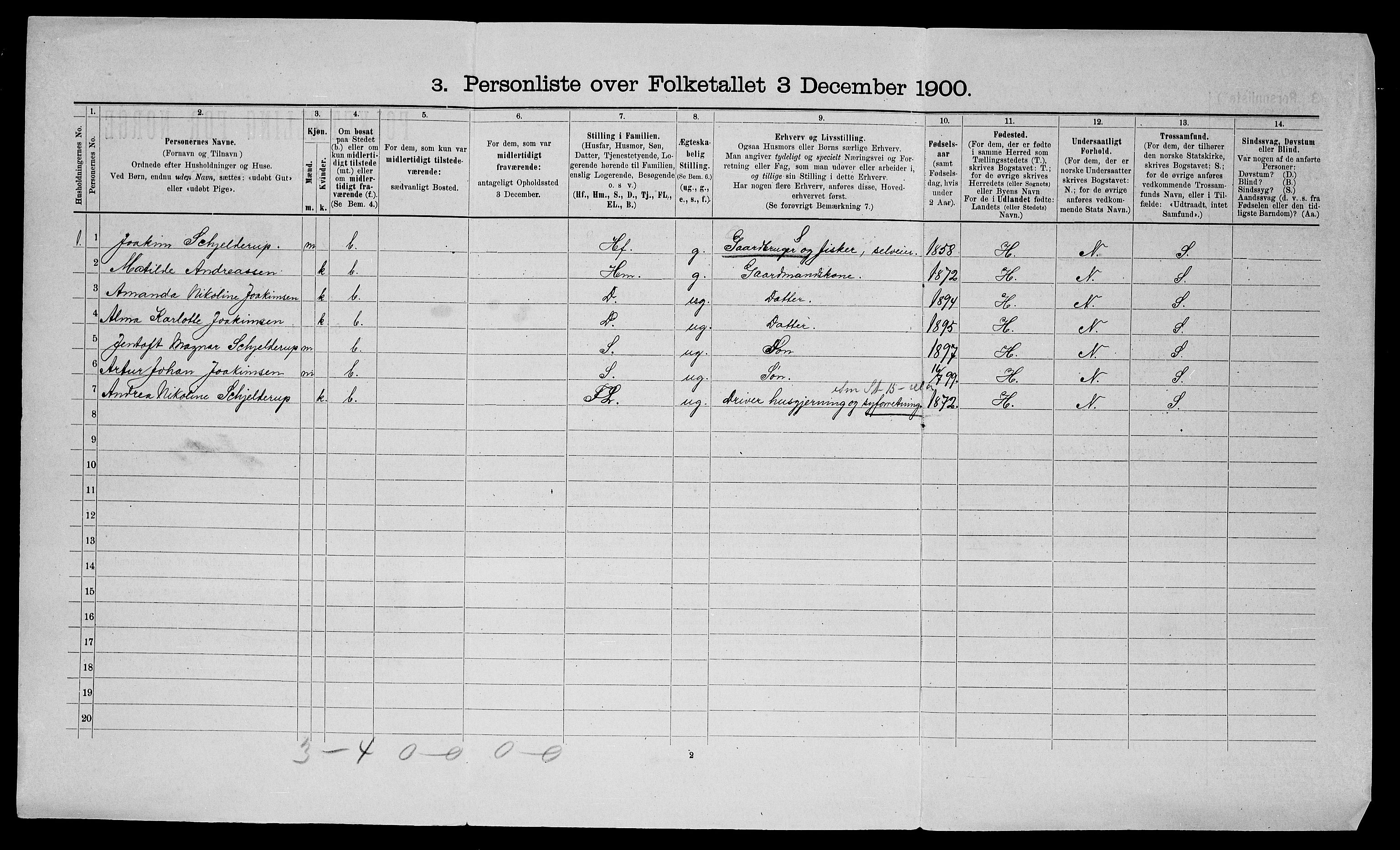 SATØ, Folketelling 1900 for 1914 Trondenes herred, 1900, s. 819