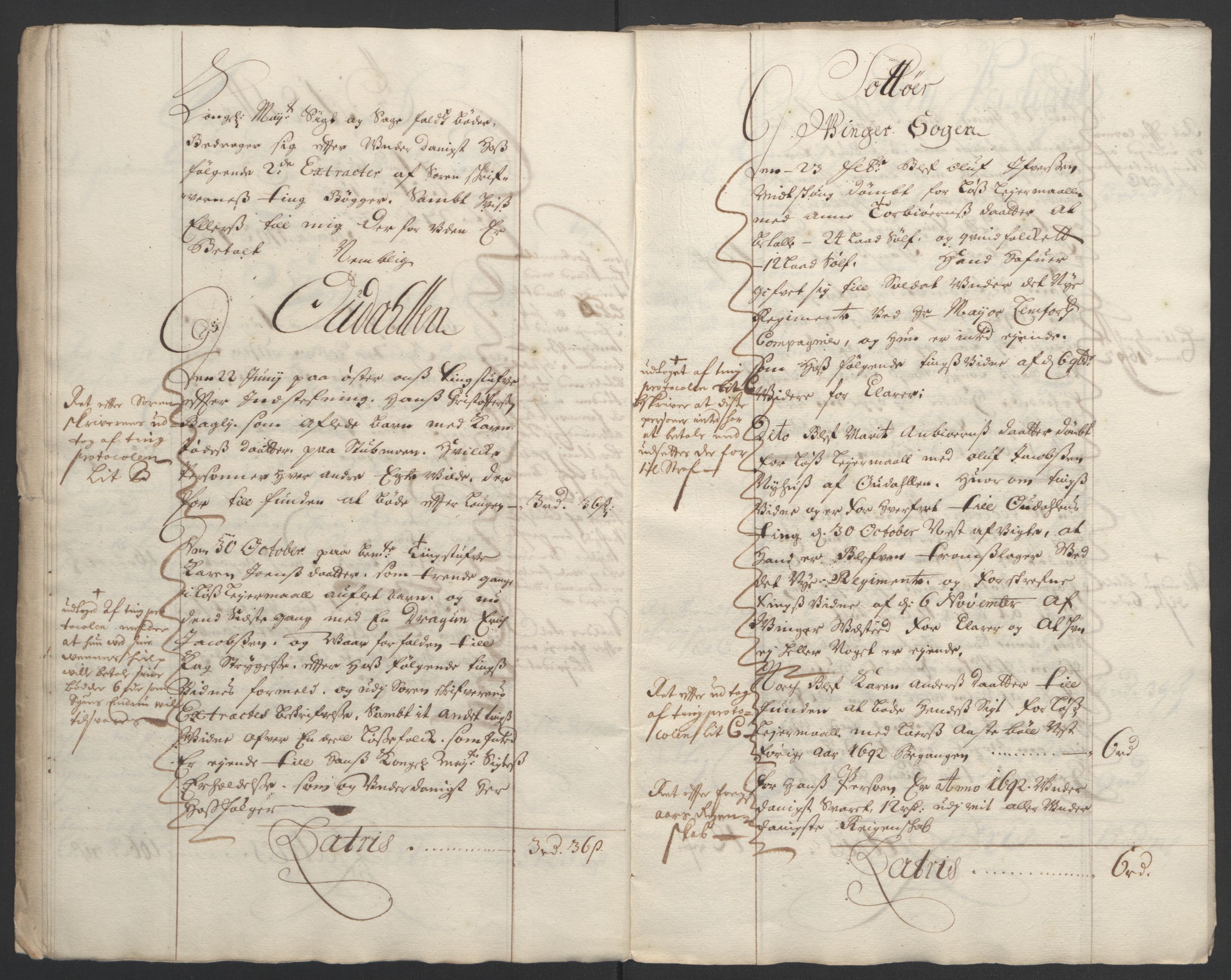 Rentekammeret inntil 1814, Reviderte regnskaper, Fogderegnskap, AV/RA-EA-4092/R13/L0831: Fogderegnskap Solør, Odal og Østerdal, 1693, s. 14